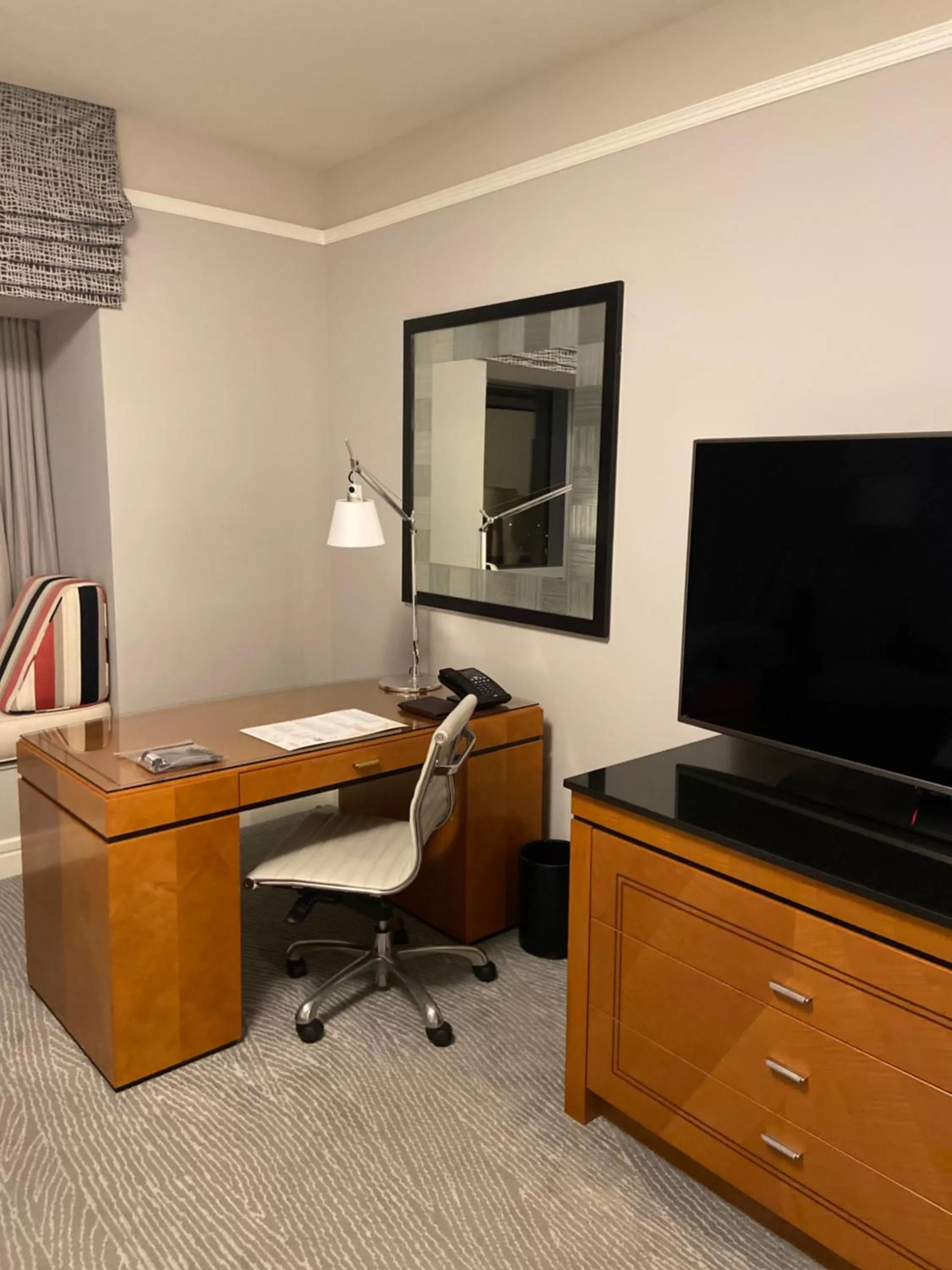 Bedroom, TV/Entertainment Center in Four Seasons Hotel Miami - Luxury Private Residences