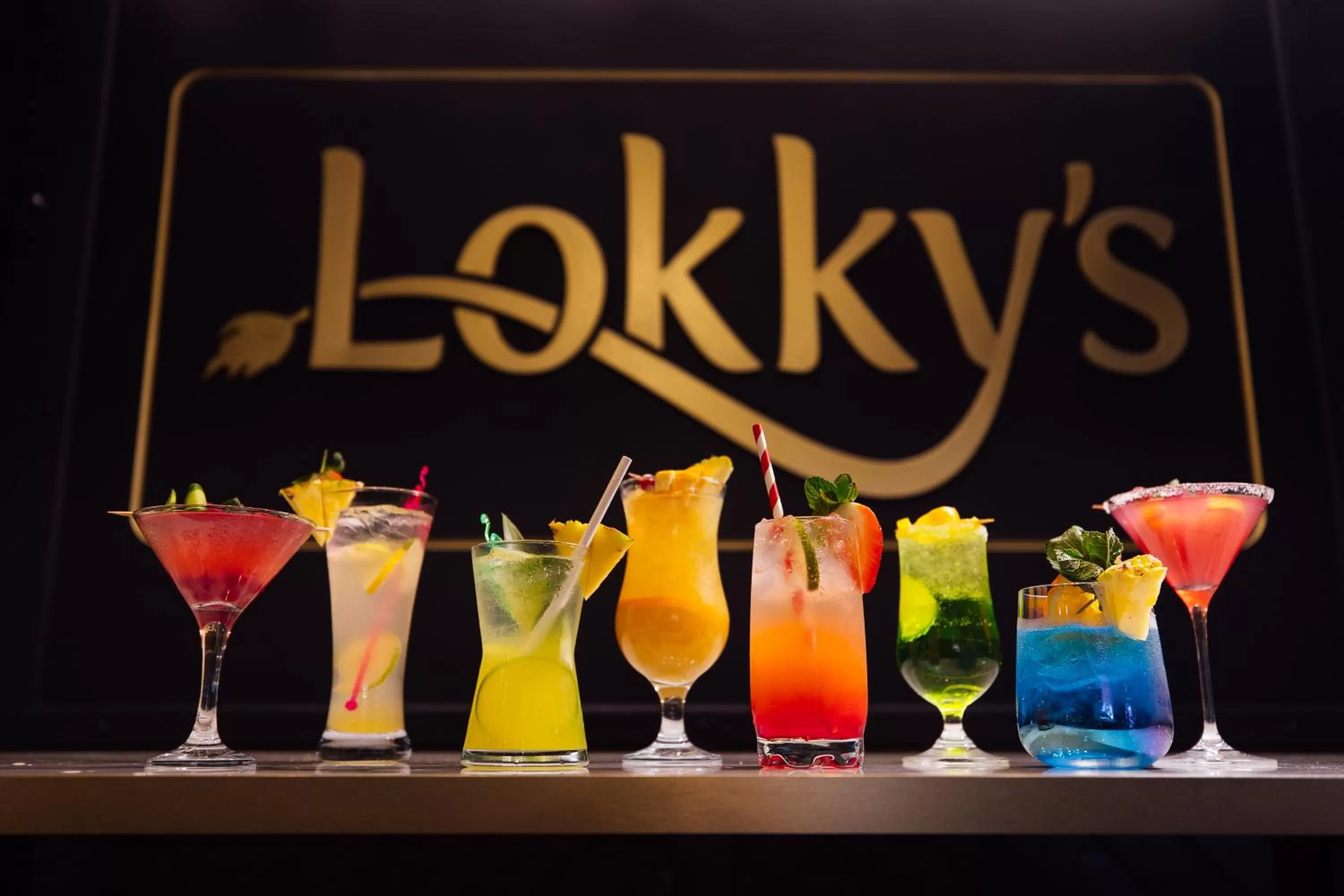 Drinks in The Imperial Dragon Hotel