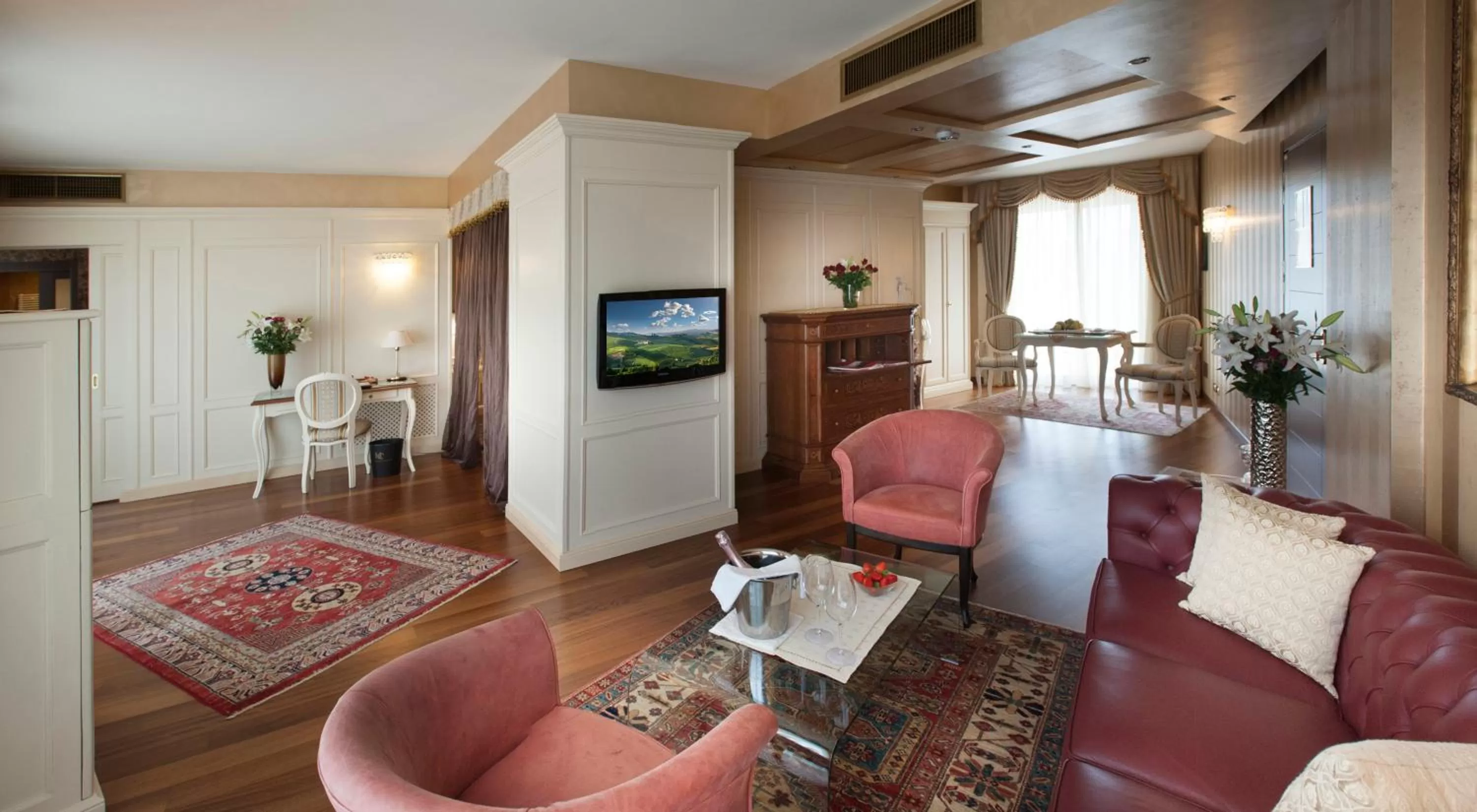 Living room in Hotel Calissano