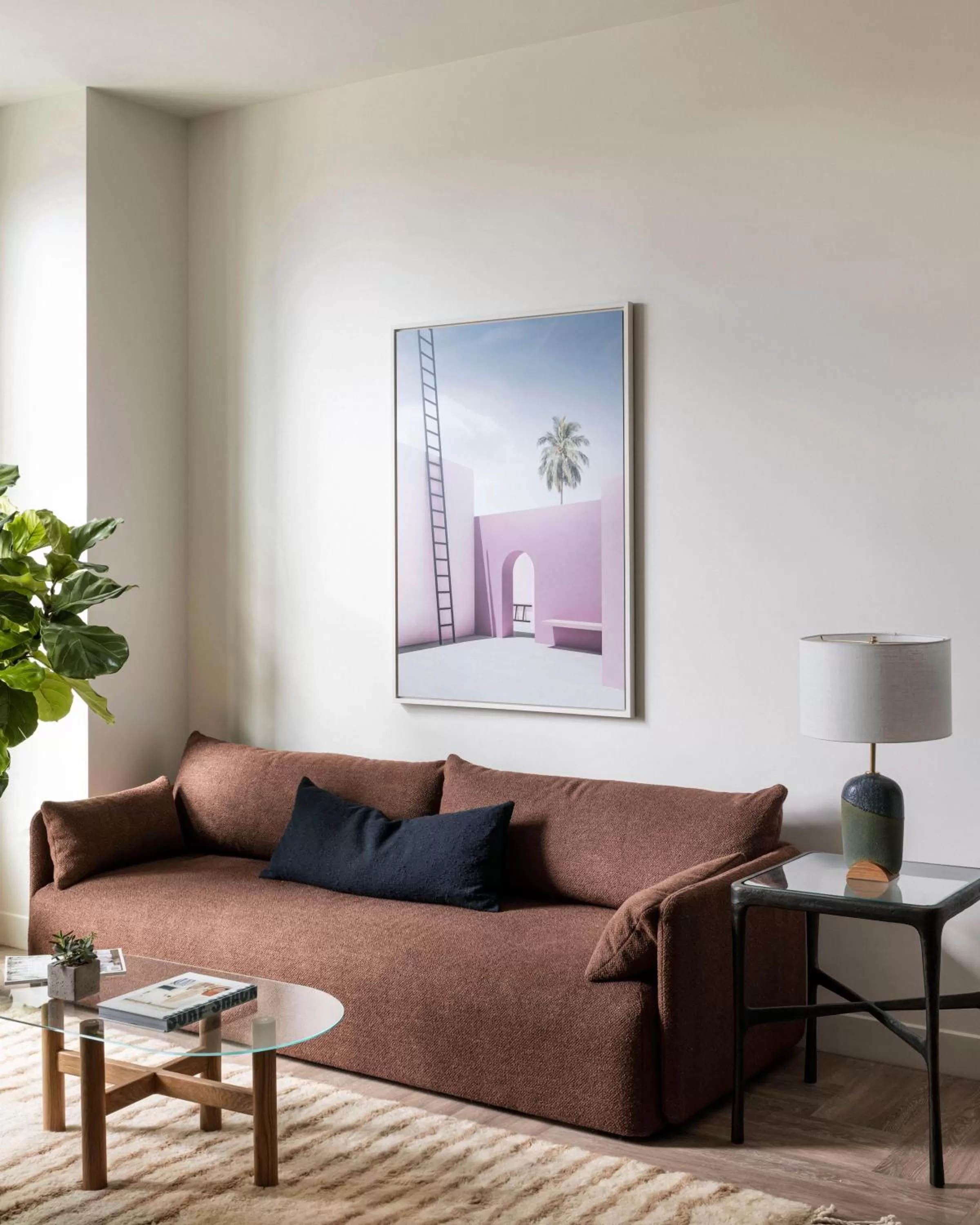 Living room in ROOST Tampa