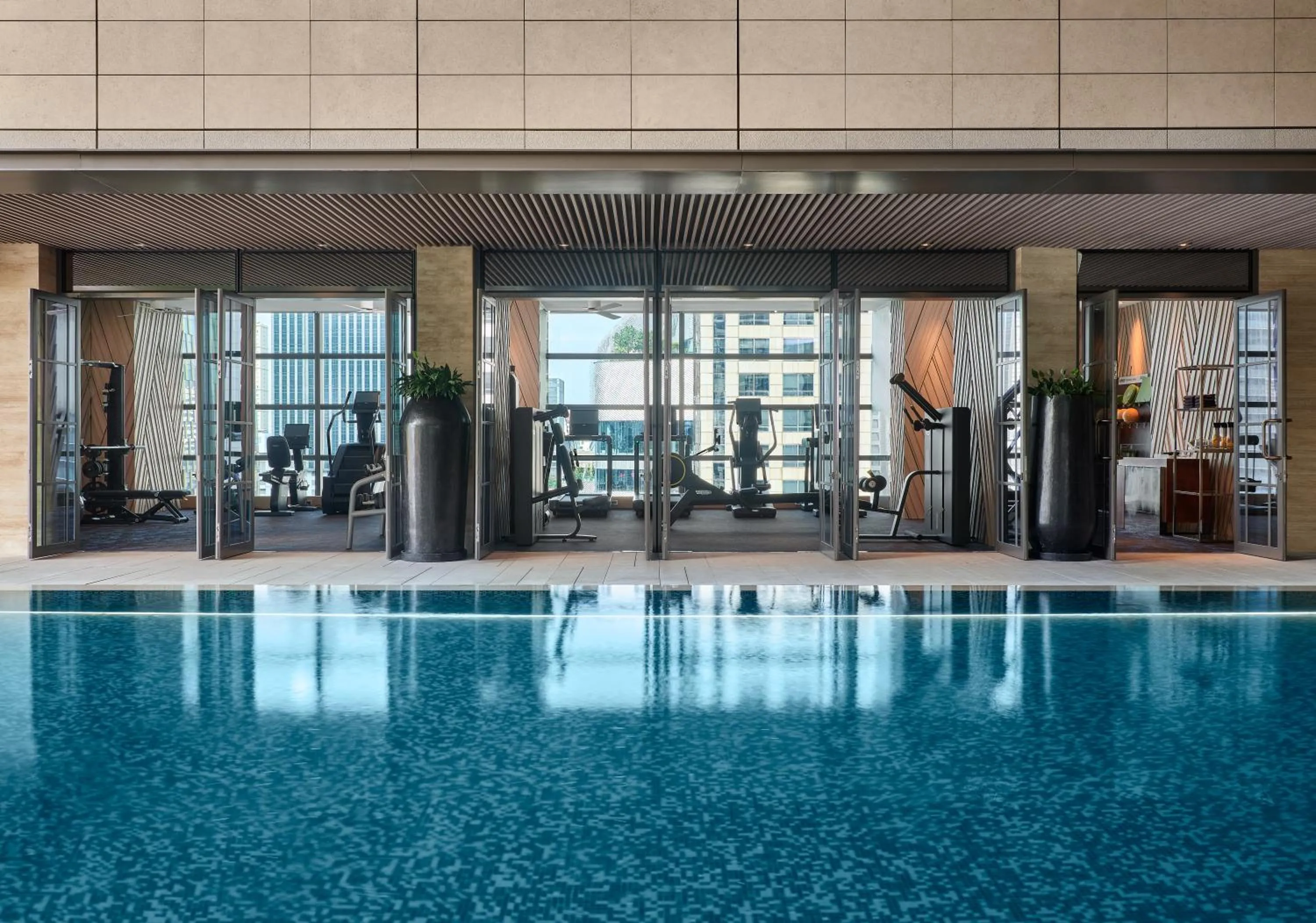 Fitness centre/facilities in Rosewood Bangkok