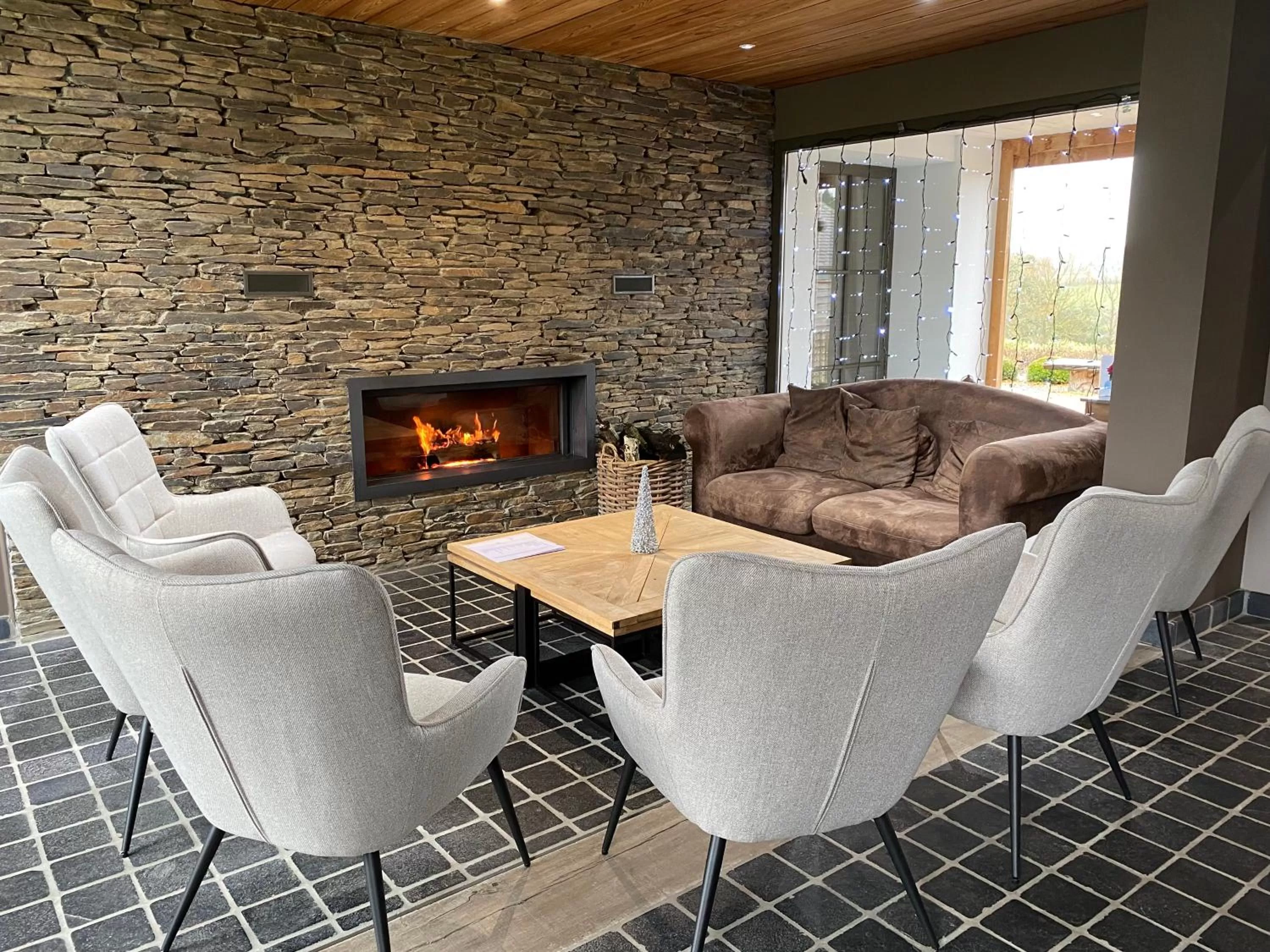 Living room, Seating Area in B&B Le Briquemont