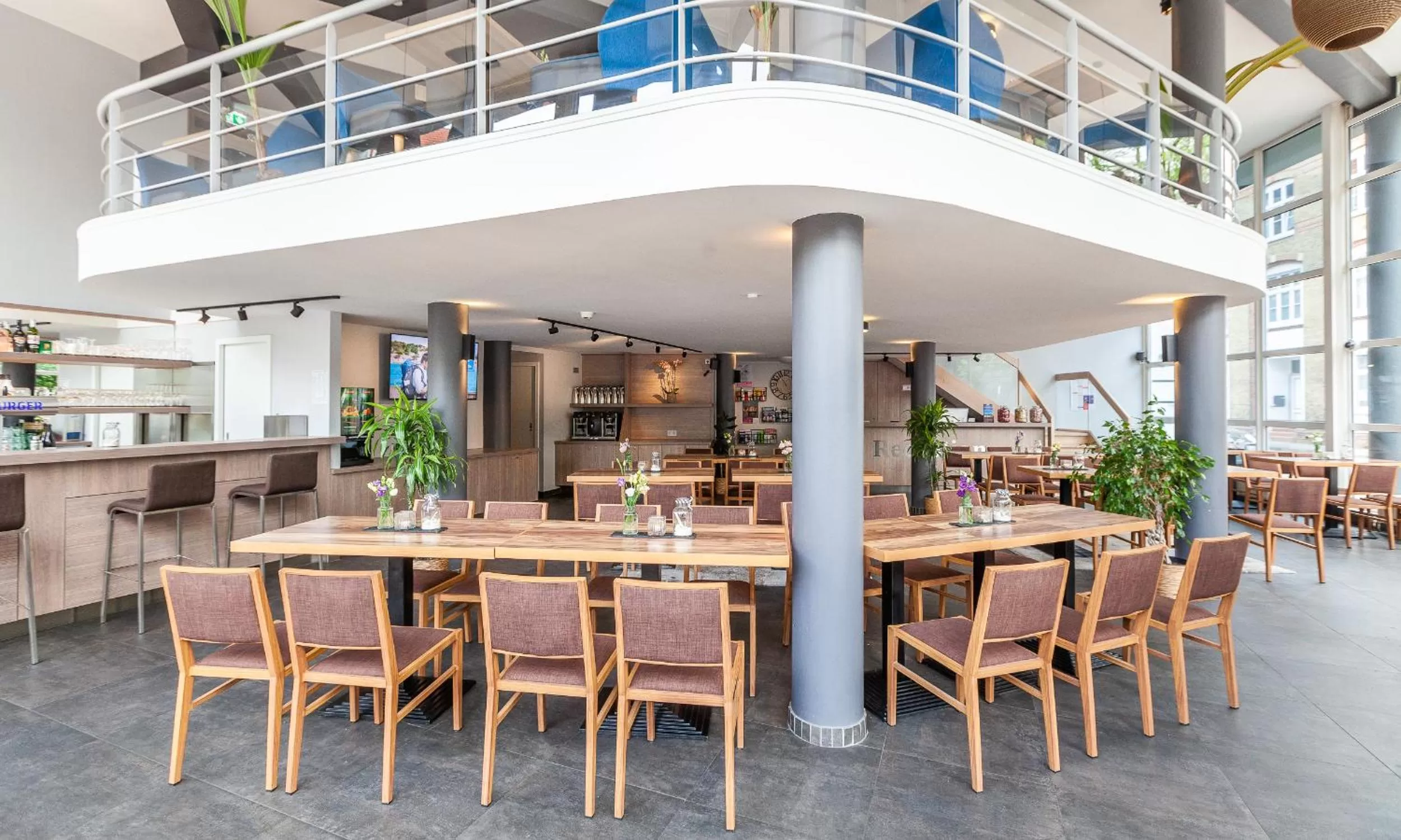 Lobby or reception in Hotel am Fjord