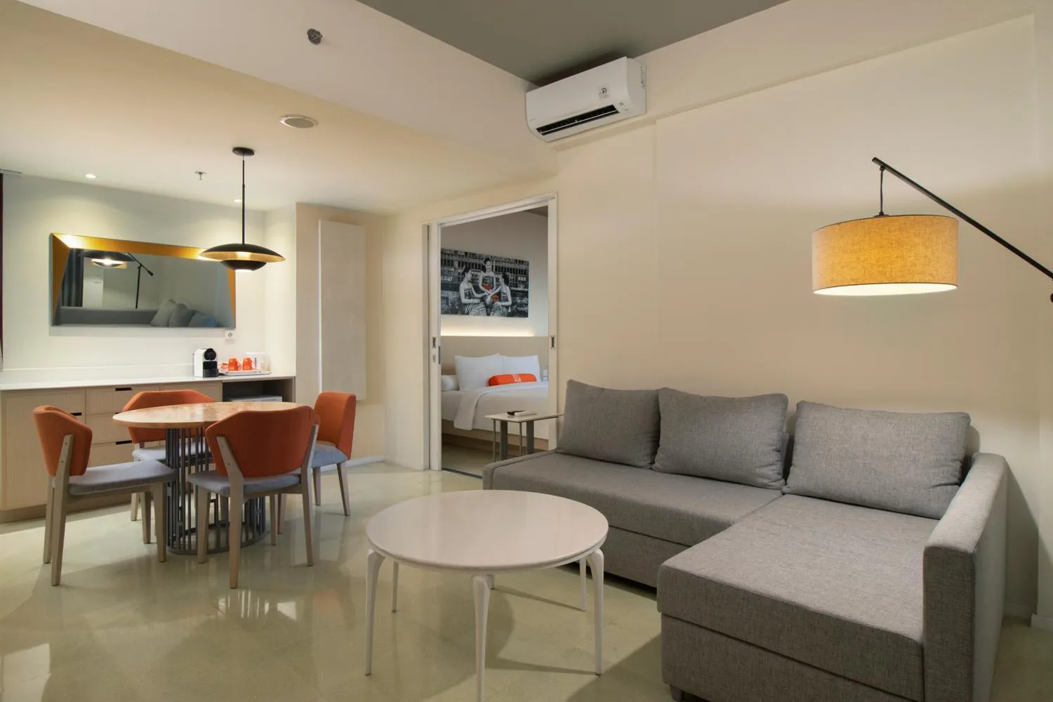 Living room in HARRIS Hotel Kuta Tuban Bali