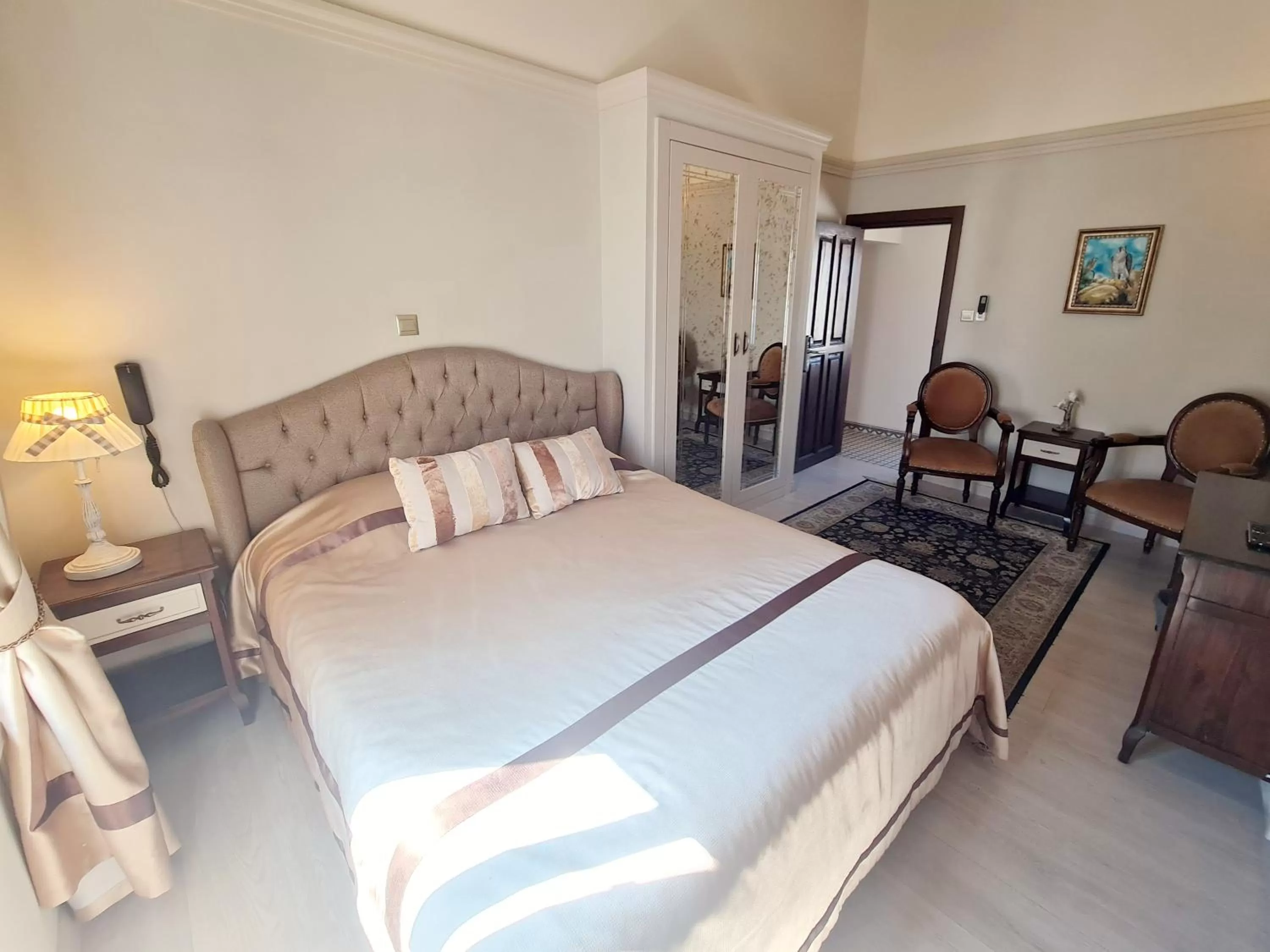 Bed in SOFIA BOUTIQUE HOTEL