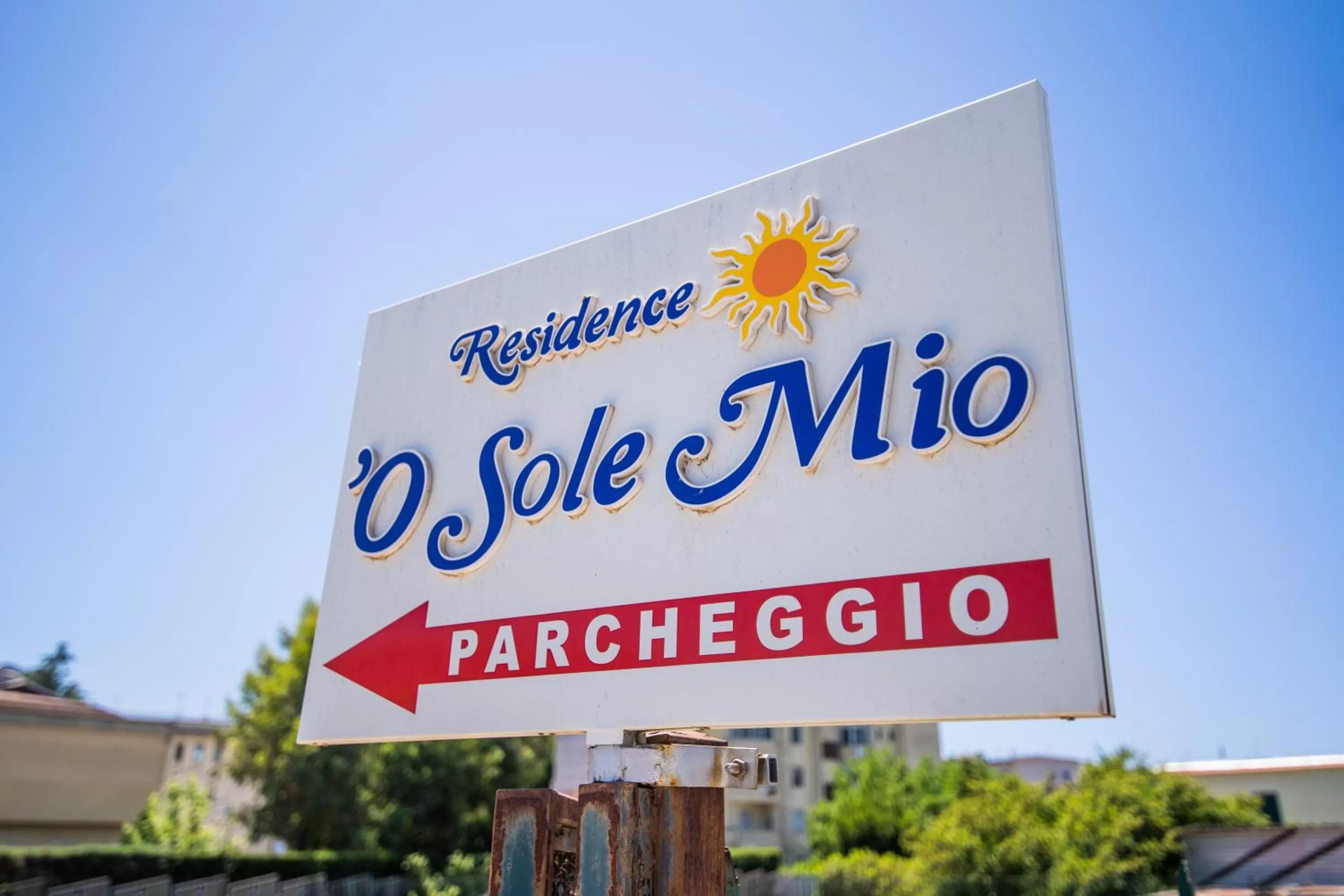 Parking in Residence O'Sole Mio Pompei