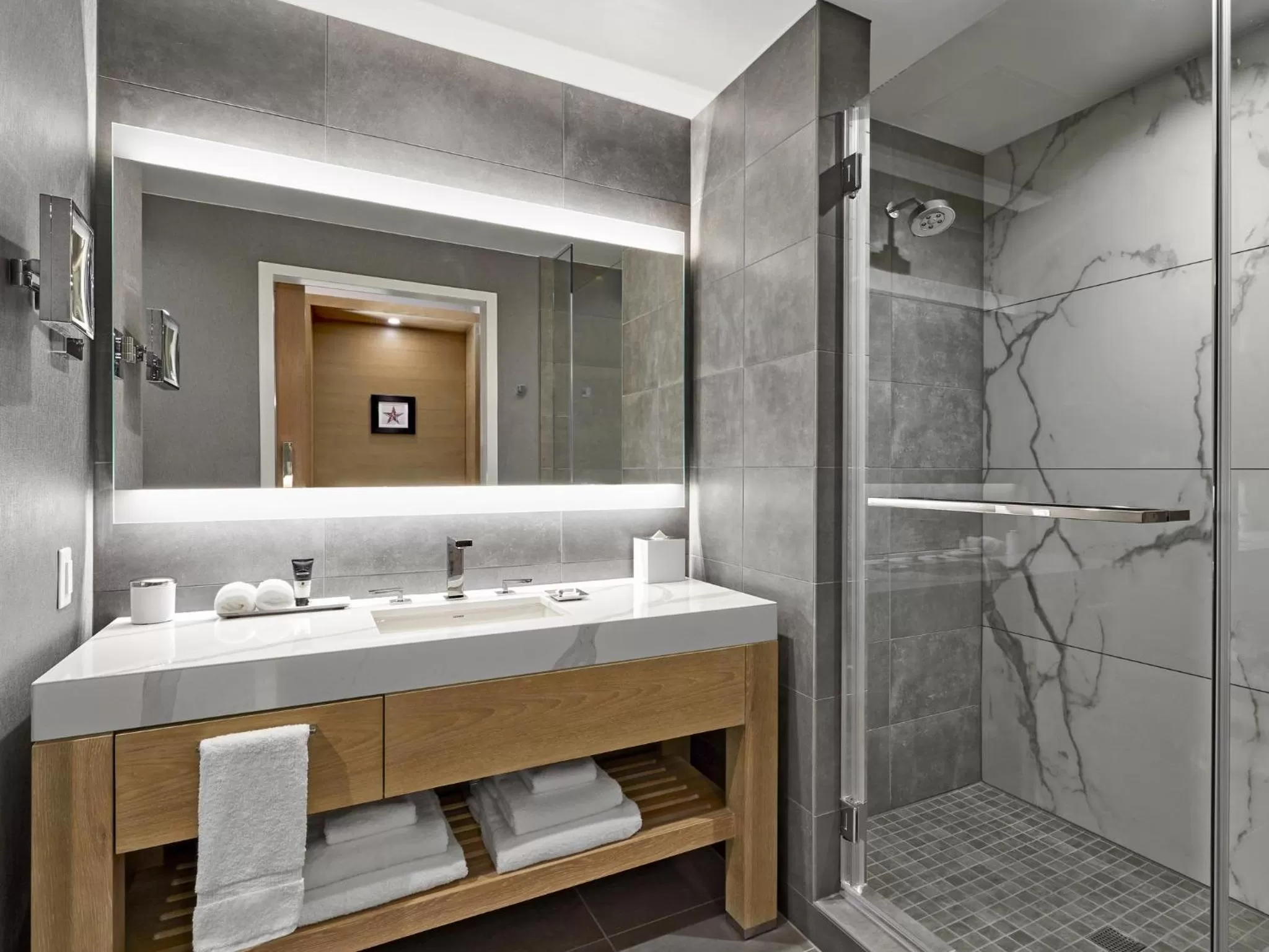 Bathroom in Live! by Loews - Arlington, TX