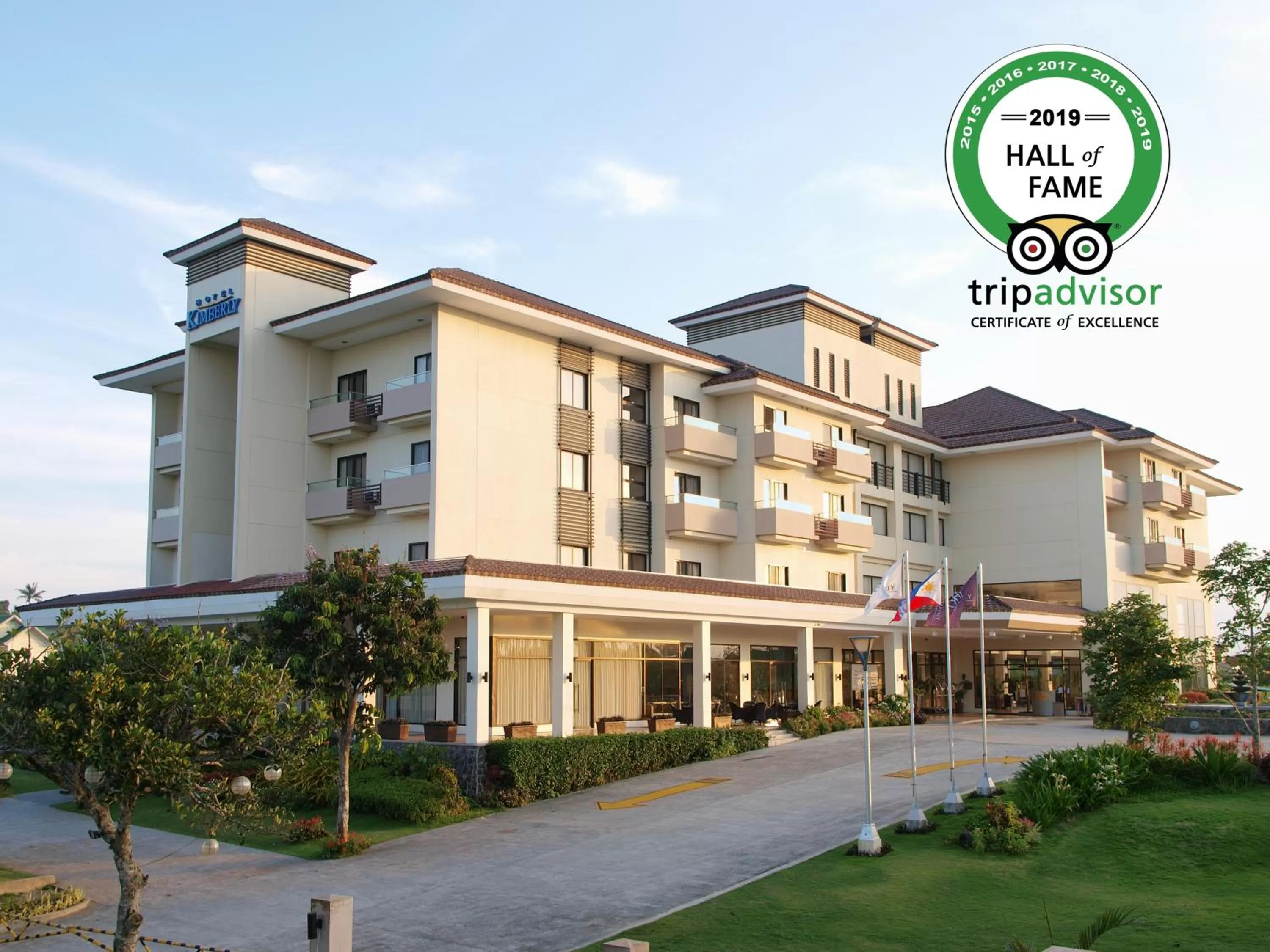 Facade/entrance in Hotel Kimberly Tagaytay