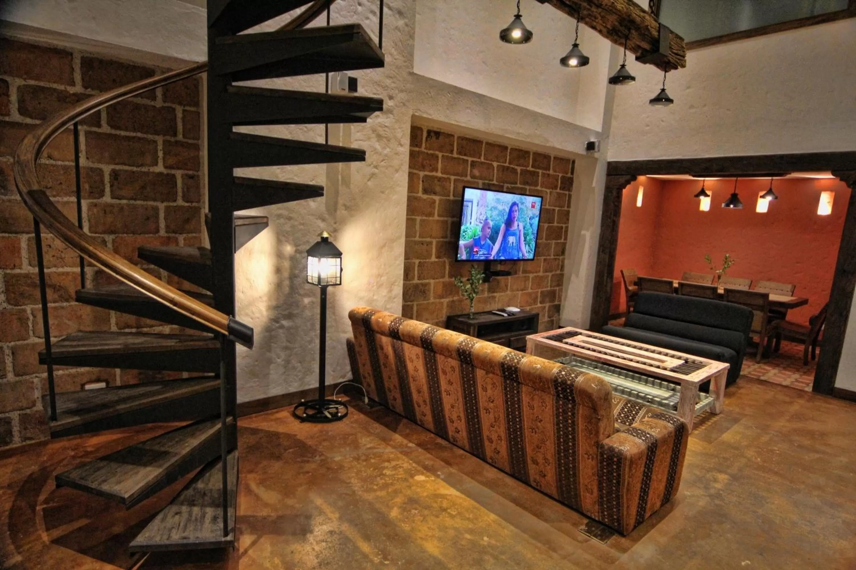 Living room, Seating Area in Casa Del Reloj