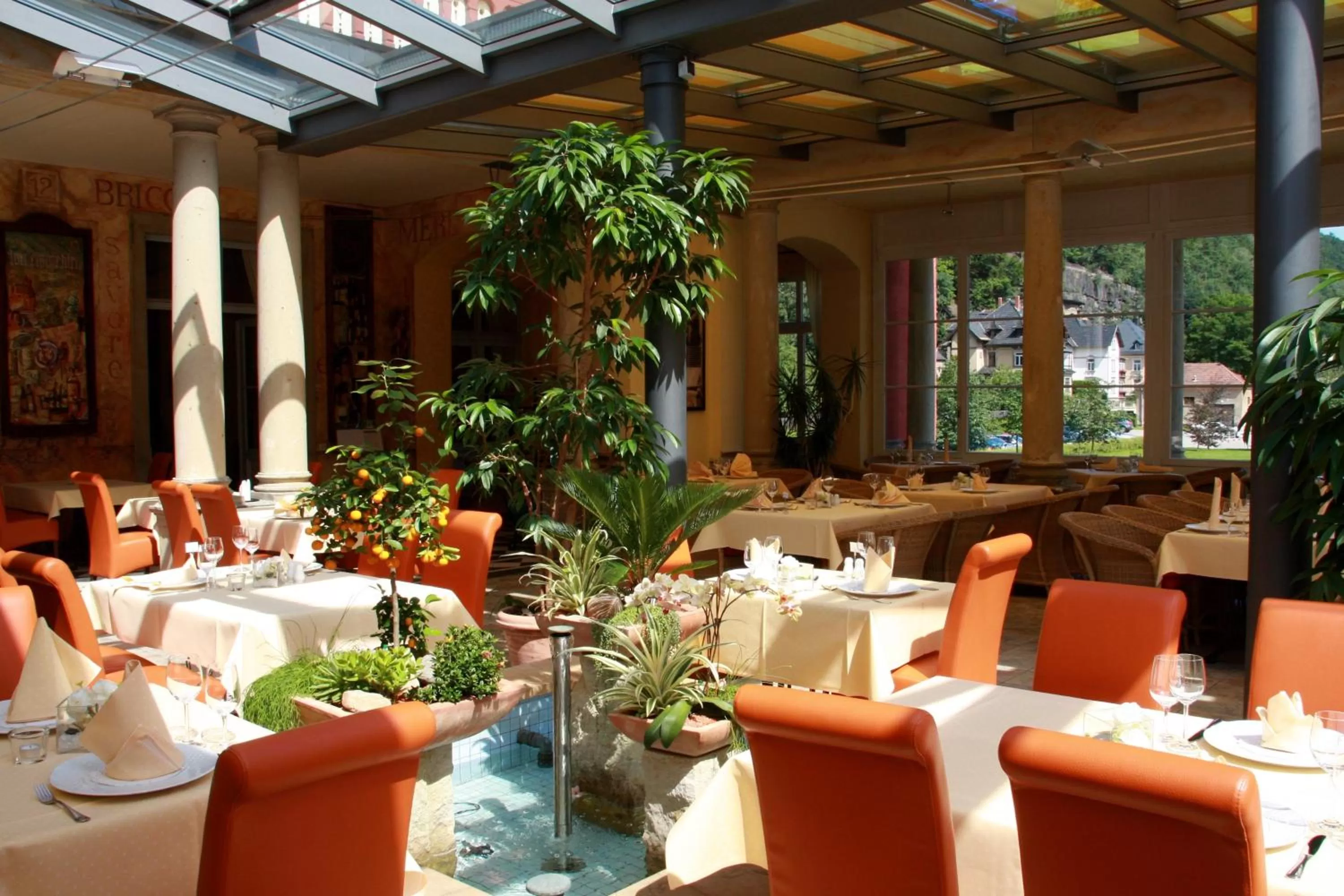 Restaurant/places to eat in Parkhotel Bad Schandau mit SPA