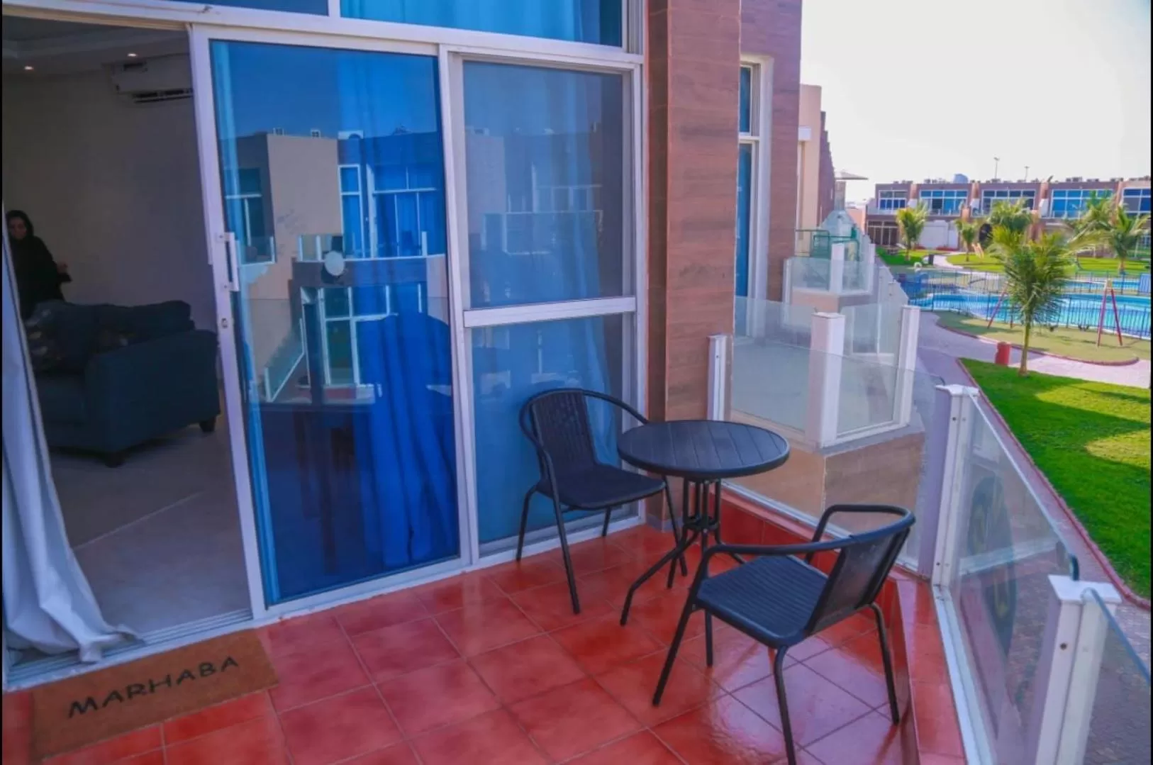 Balcony/Terrace in Happiness Chalet 512