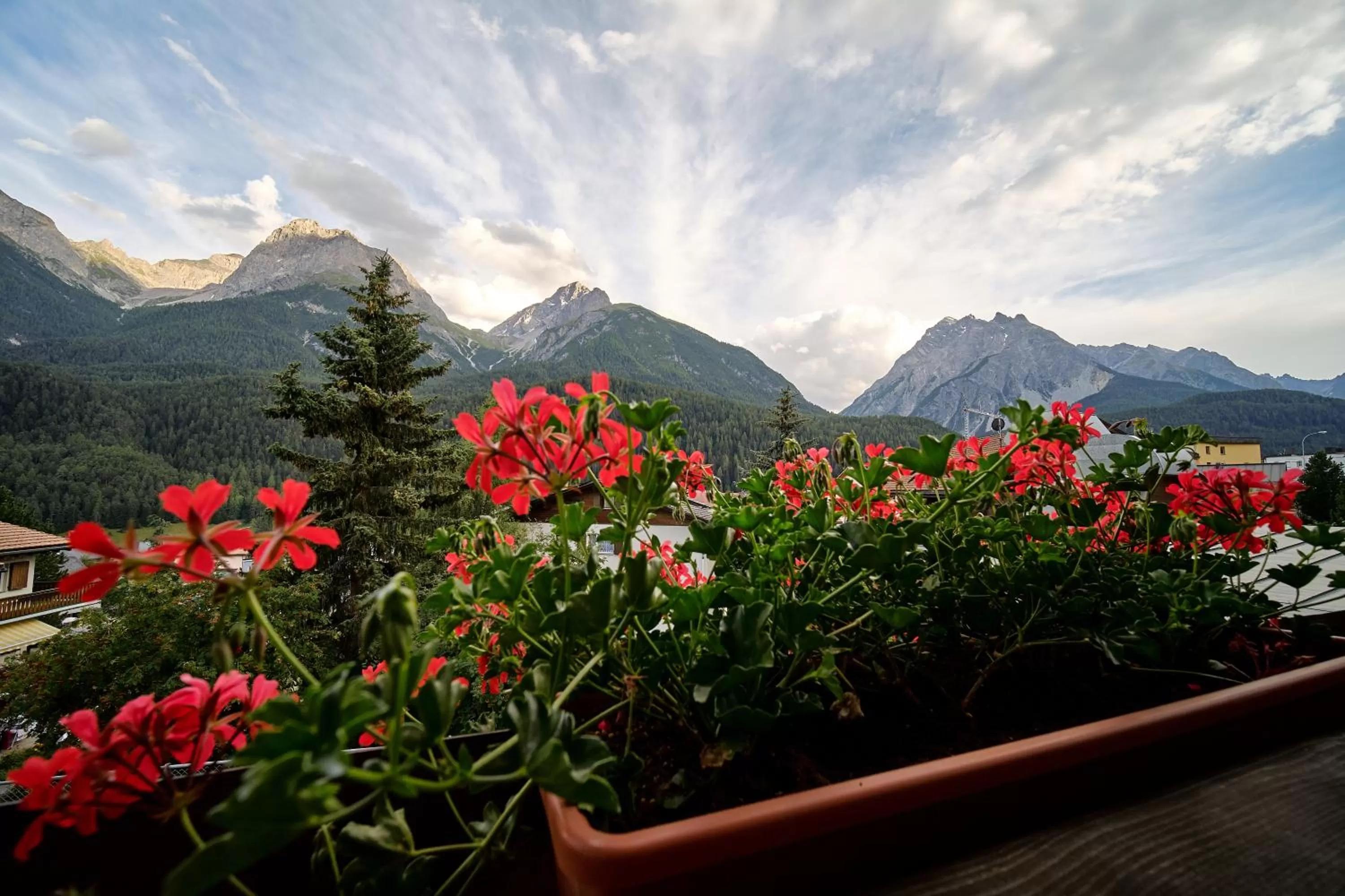 Mountain View in Garni Alpenrose - Grusaida