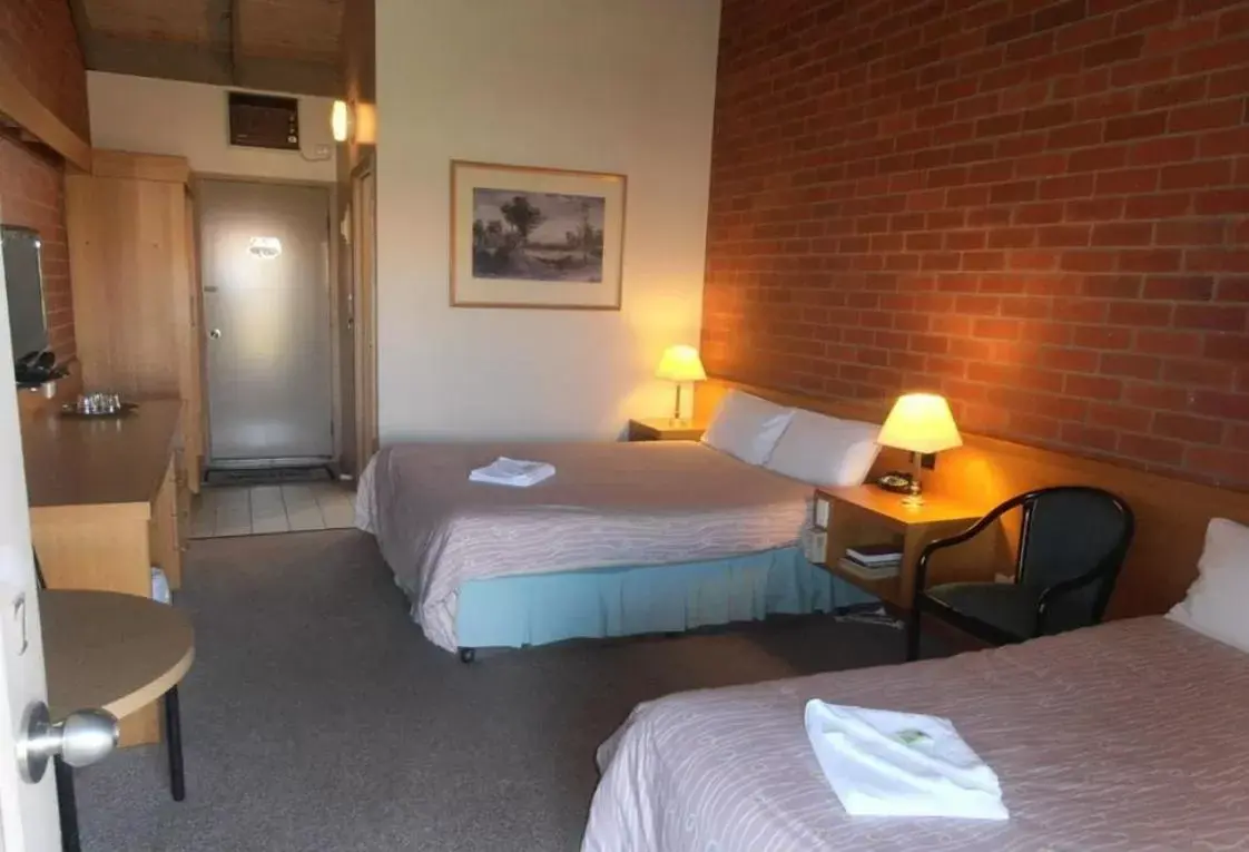 Twin Room in All Rivers Accommodation Twin Room in All Rivers Accommodation