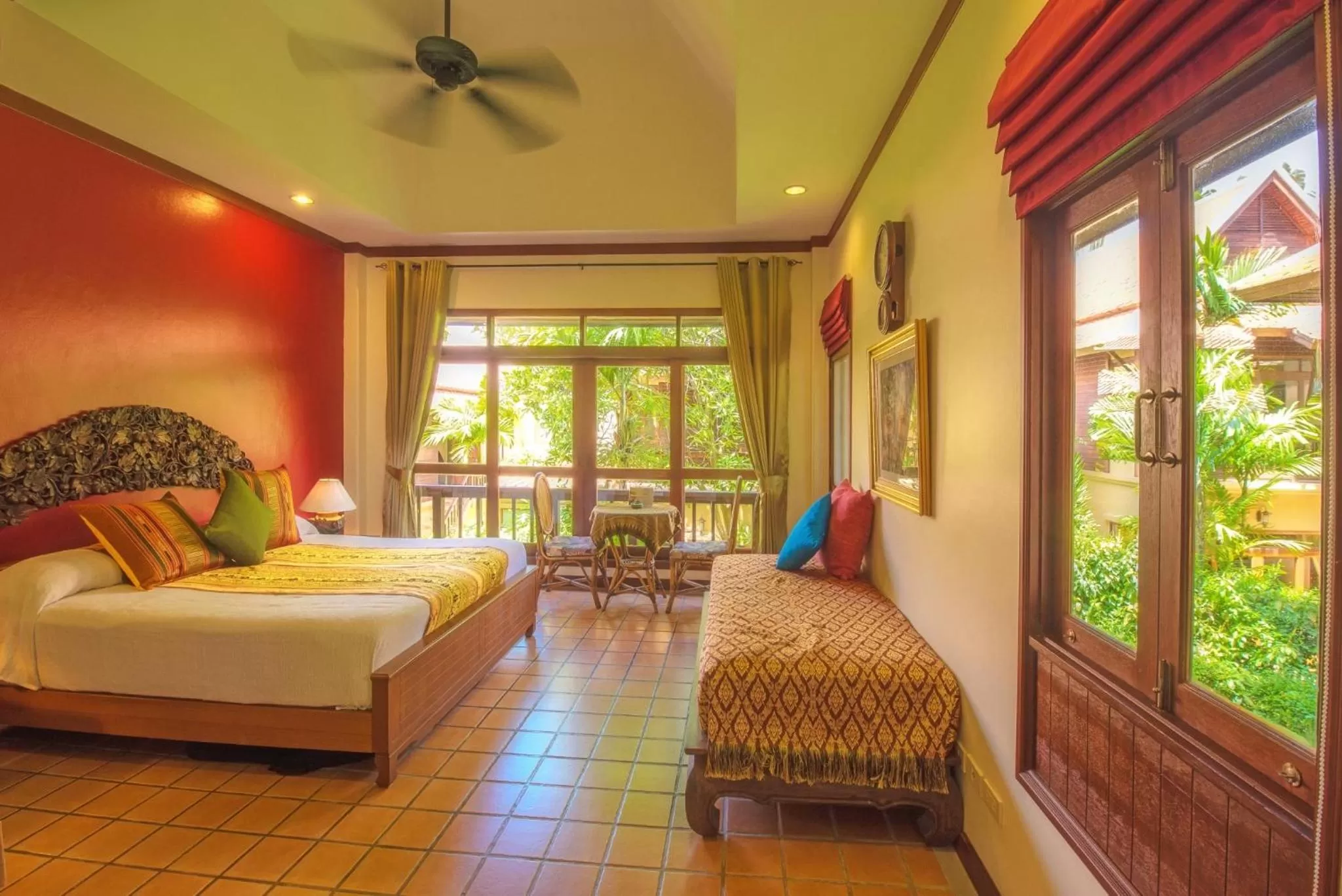 Bed in Rabbit Resort Pattaya