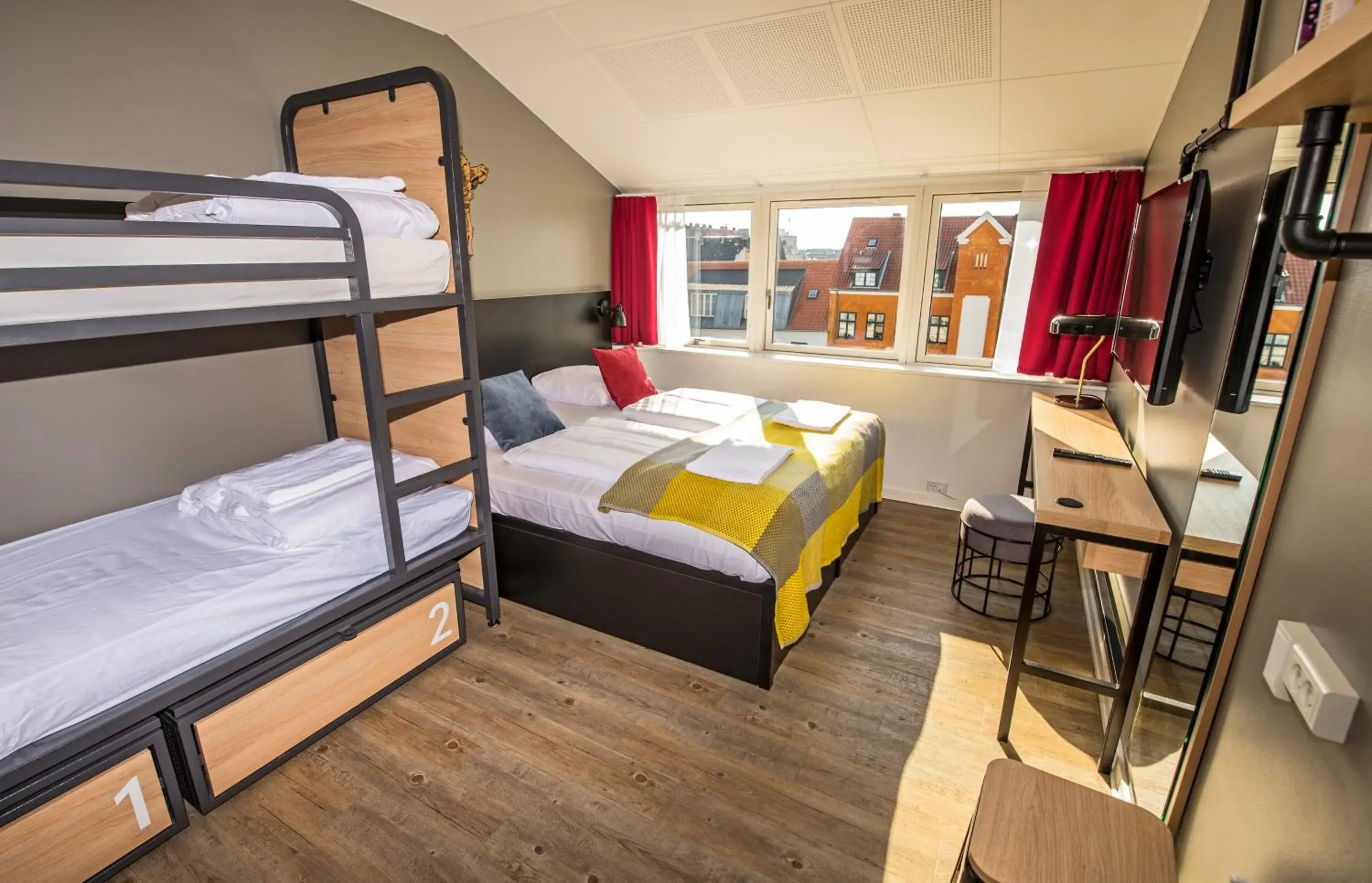 Family Room for 4 in Generator Copenhagen Family Room for 4 in Generator Copenhagen