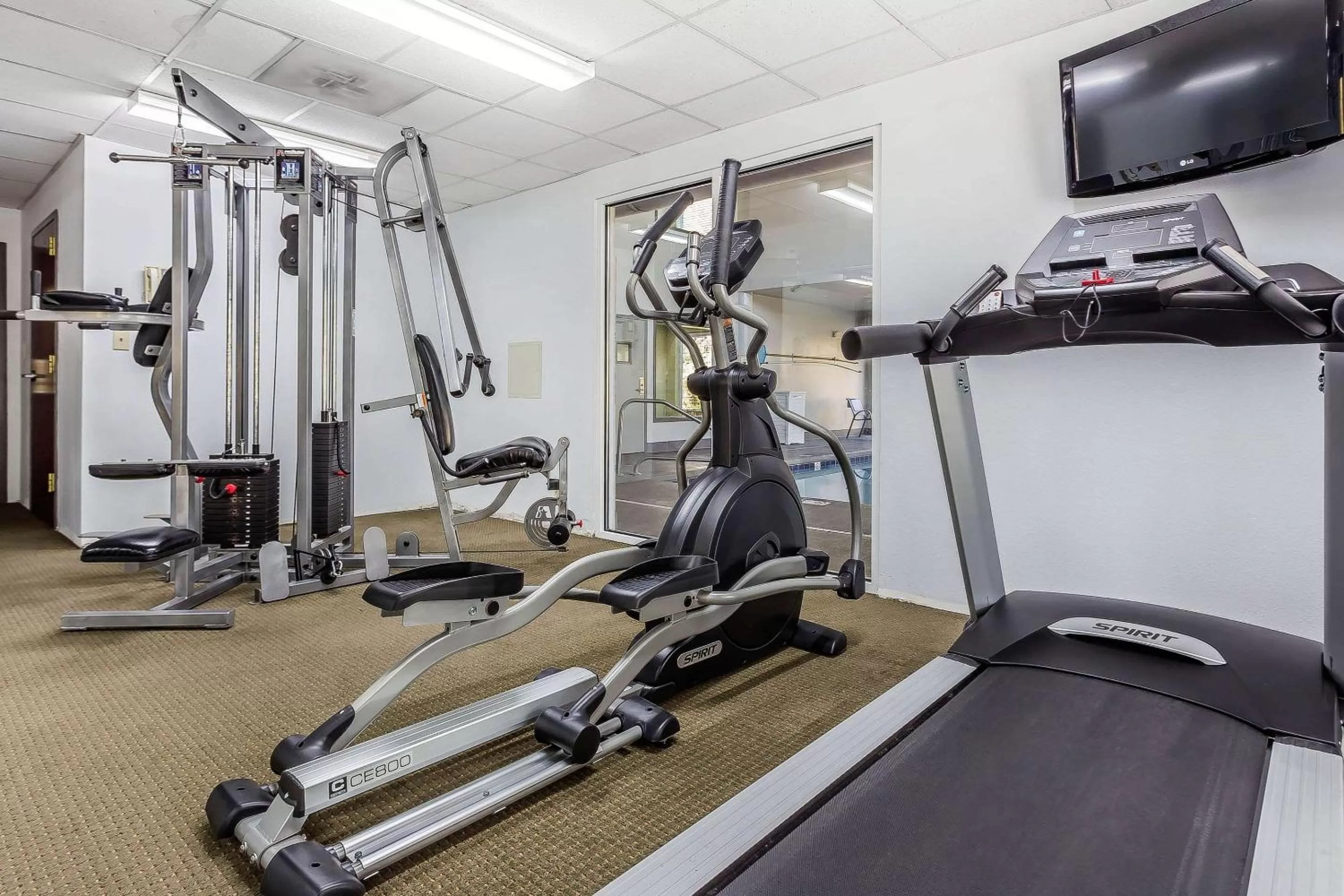 Fitness centre/facilities in Quality Suites Pineville - Charlotte