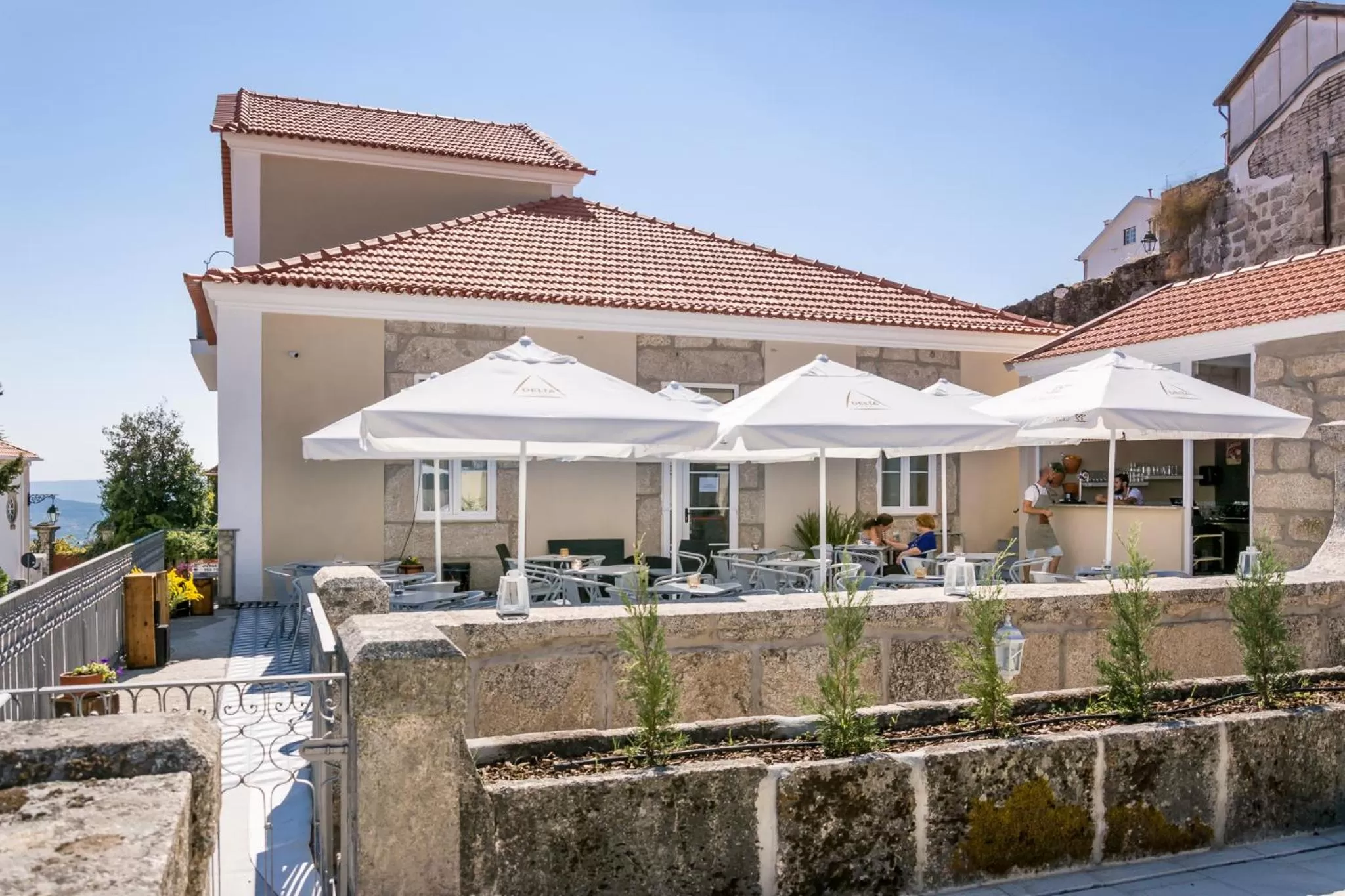 Patio in Casa das Muralhas