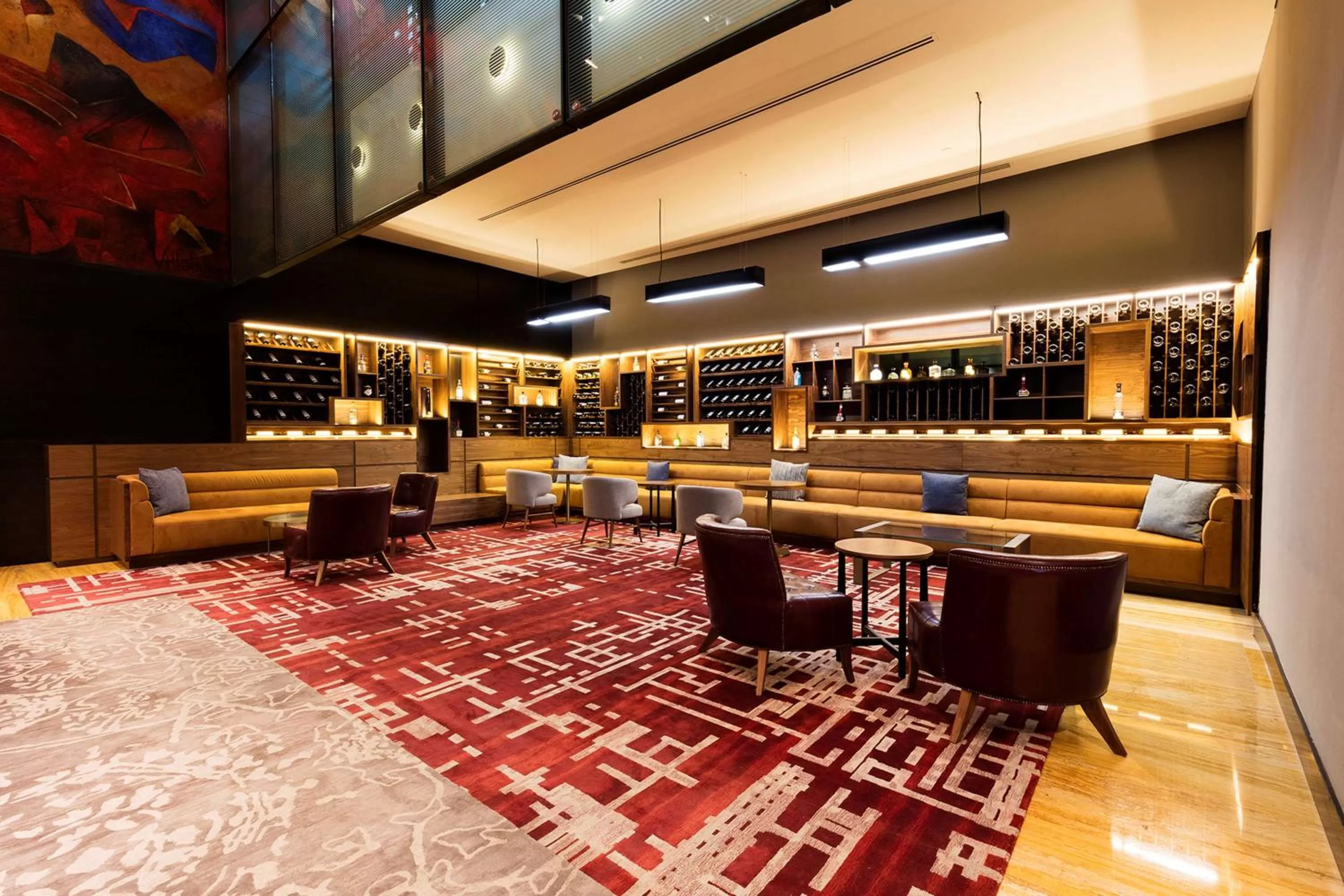 Lobby or reception in Hilton Mexico City Reforma
