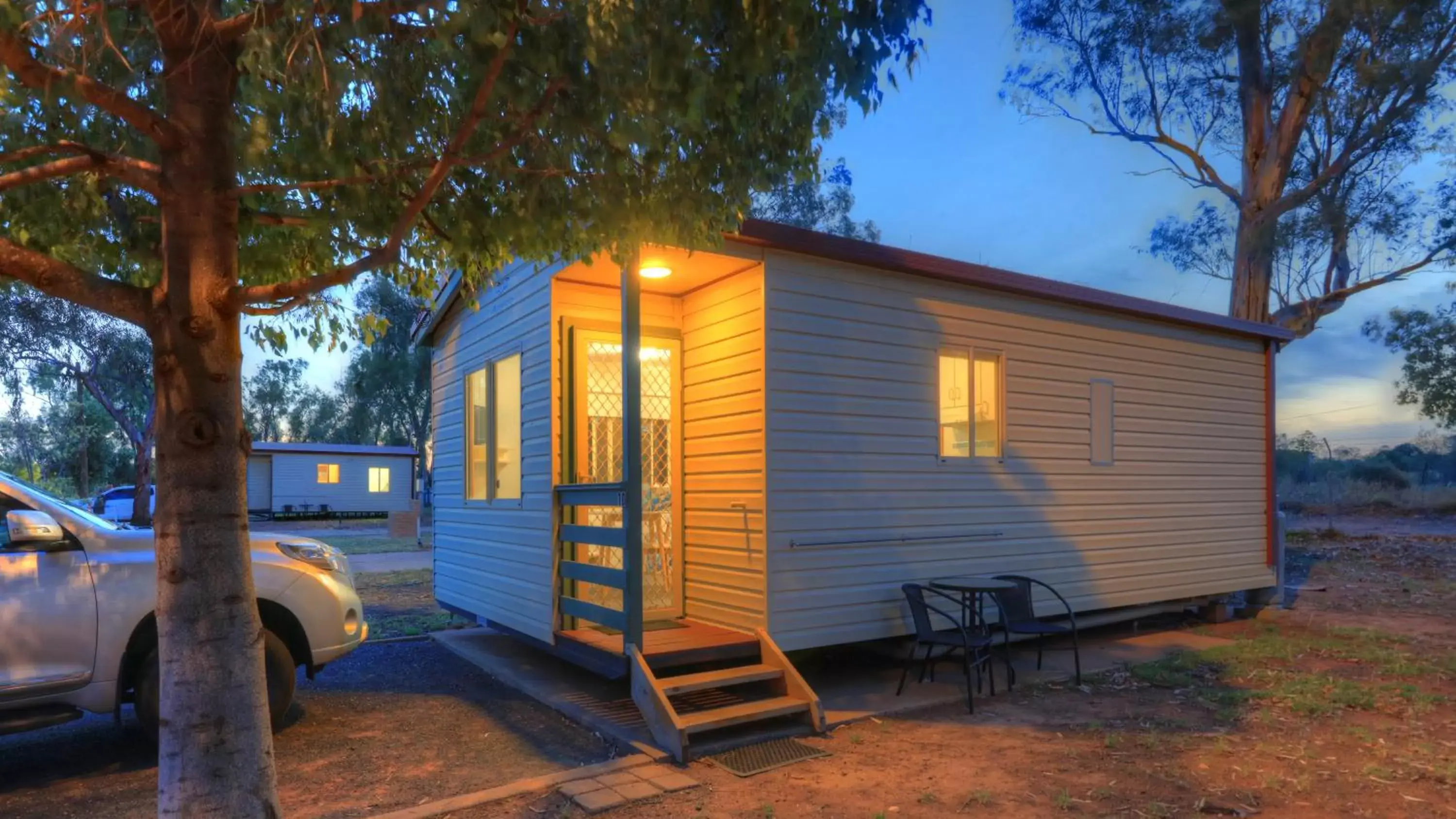 Budget Cabin 1BR 2 Berth - Pets upon request in Cobar Caravan Park Budget Cabin 1BR 2 Berth - Pets upon request in Cobar Caravan Park