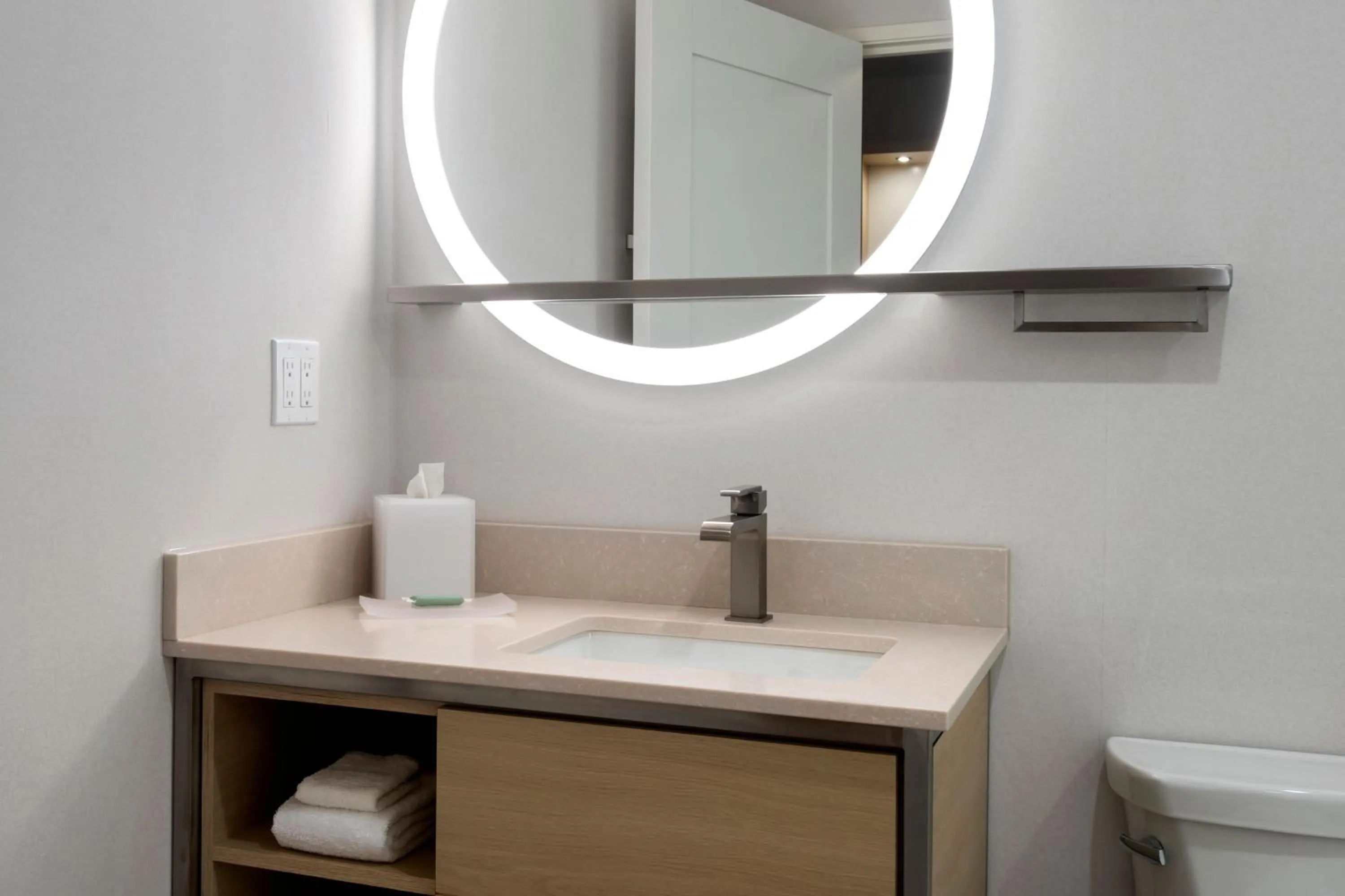 Bathroom in TownePlace Suites Portland Airport ME