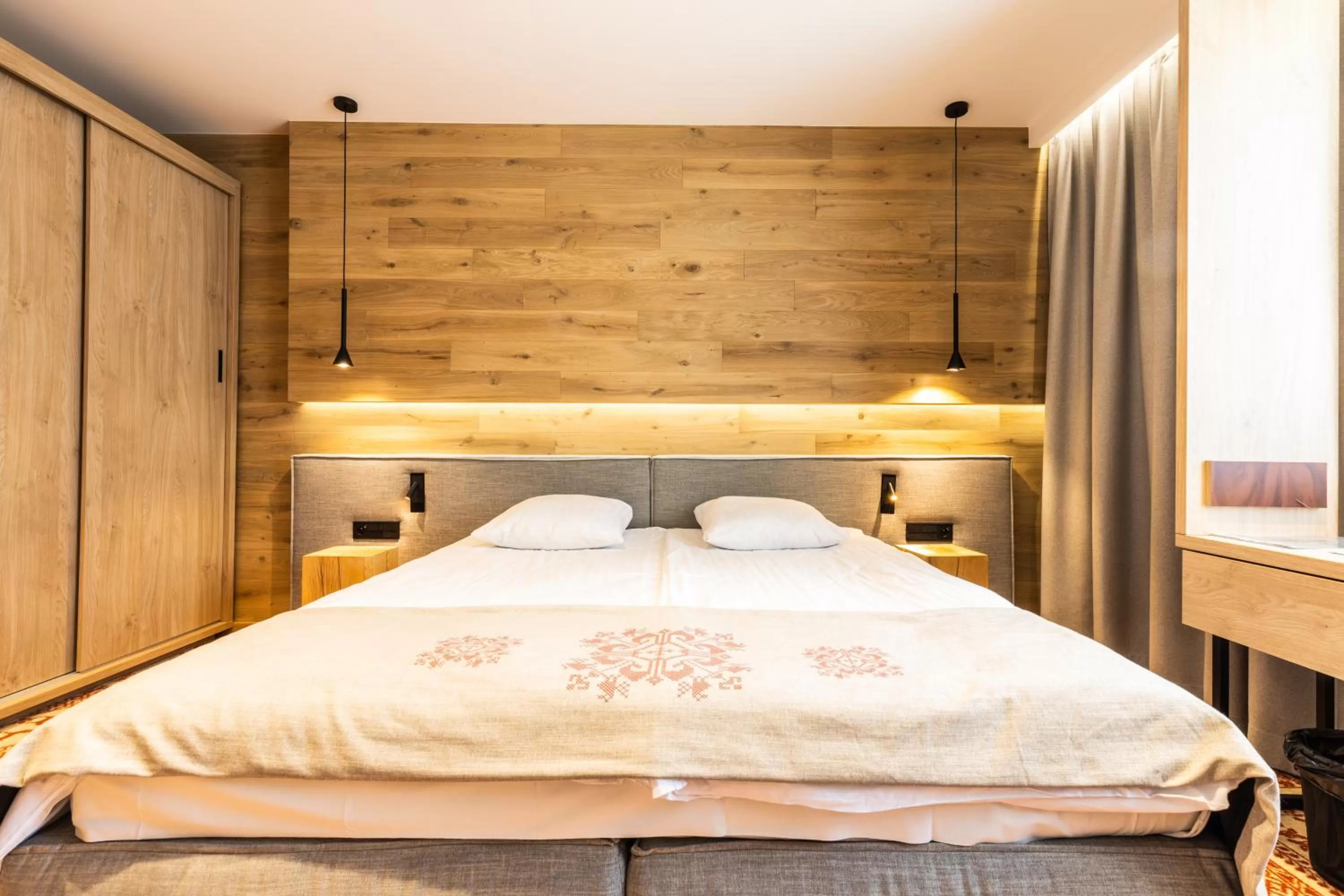 Photo of the whole room, Bed in Hotel Wisła Premium