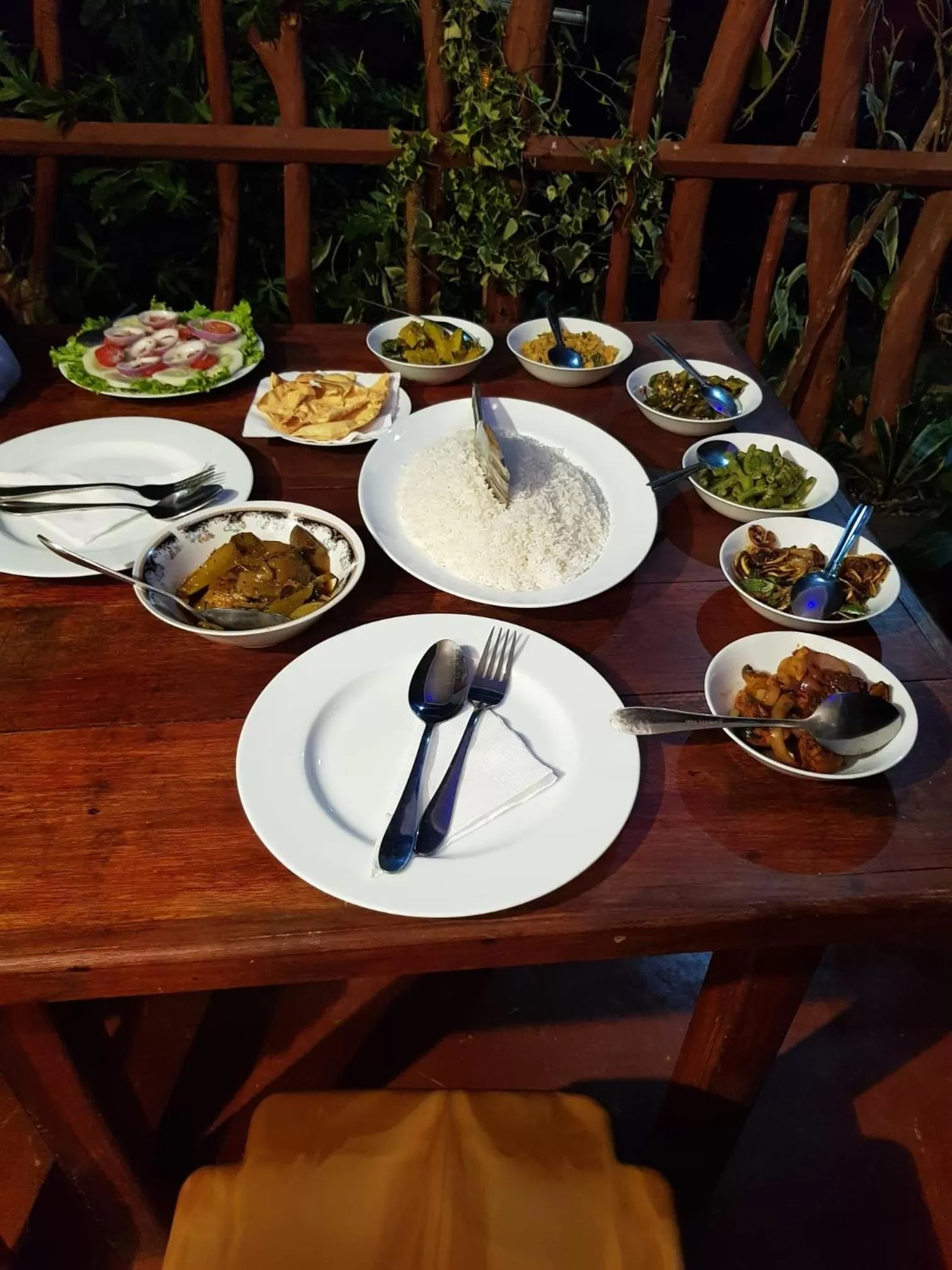 Dinner in The Horizon Root Inn