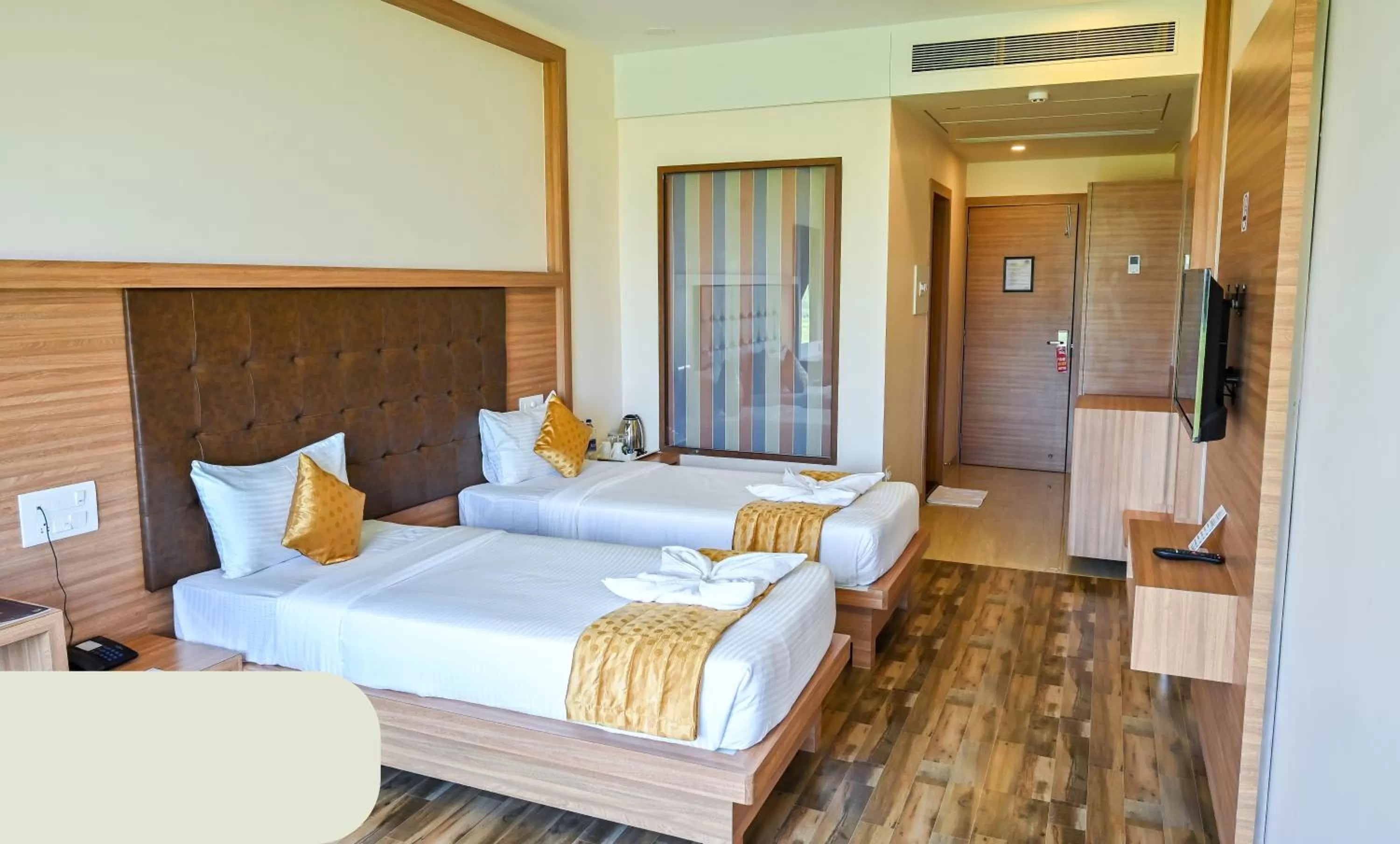 Photo of the whole room, Bed in Hotel Laxmi Empire