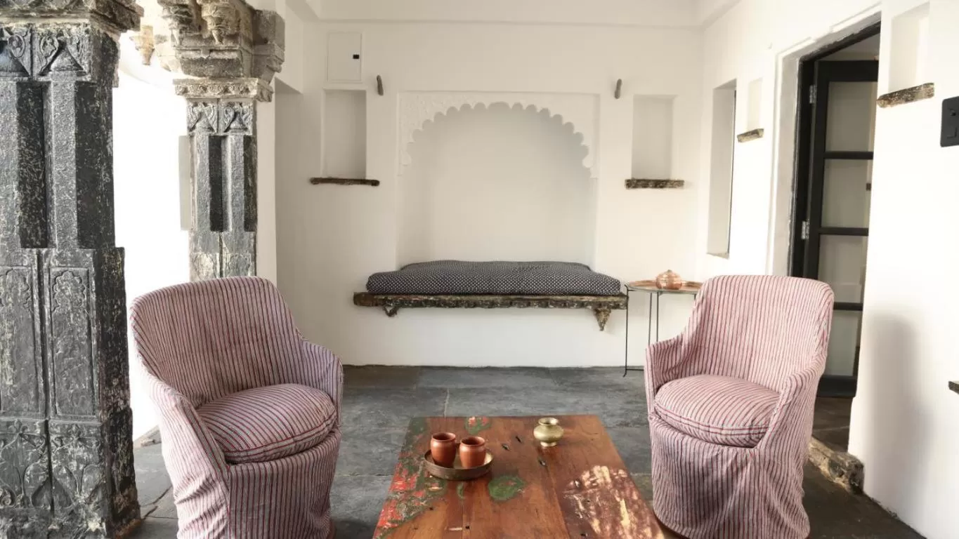 Seating Area in Little Garden Guest House