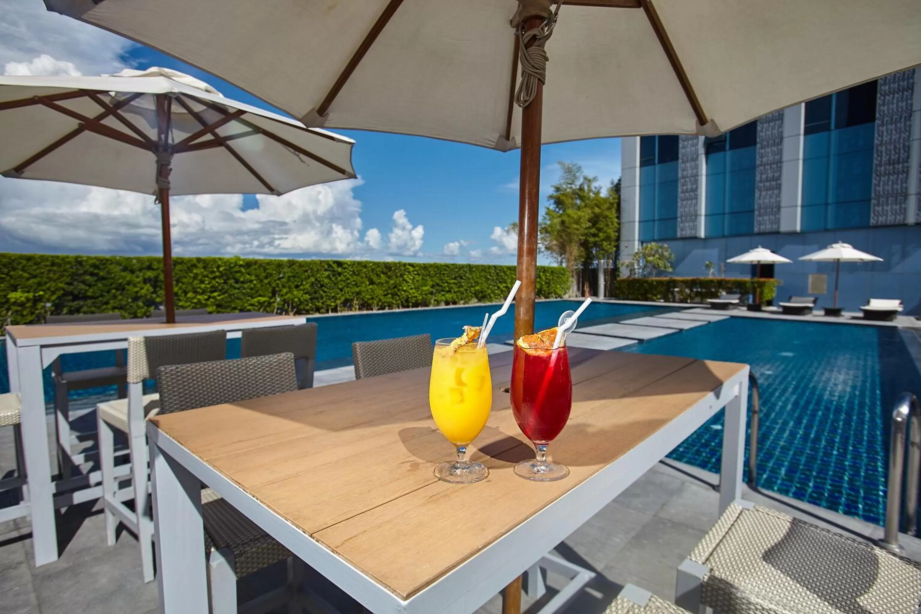 Swimming pool in Quest Plus Filinvest City Manila