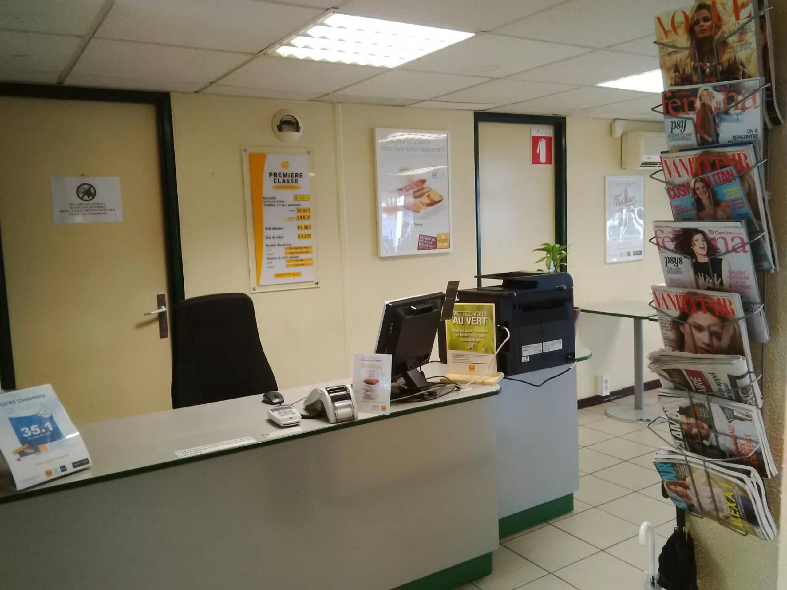 Lobby or reception in Premiere Classe Limoges Nord