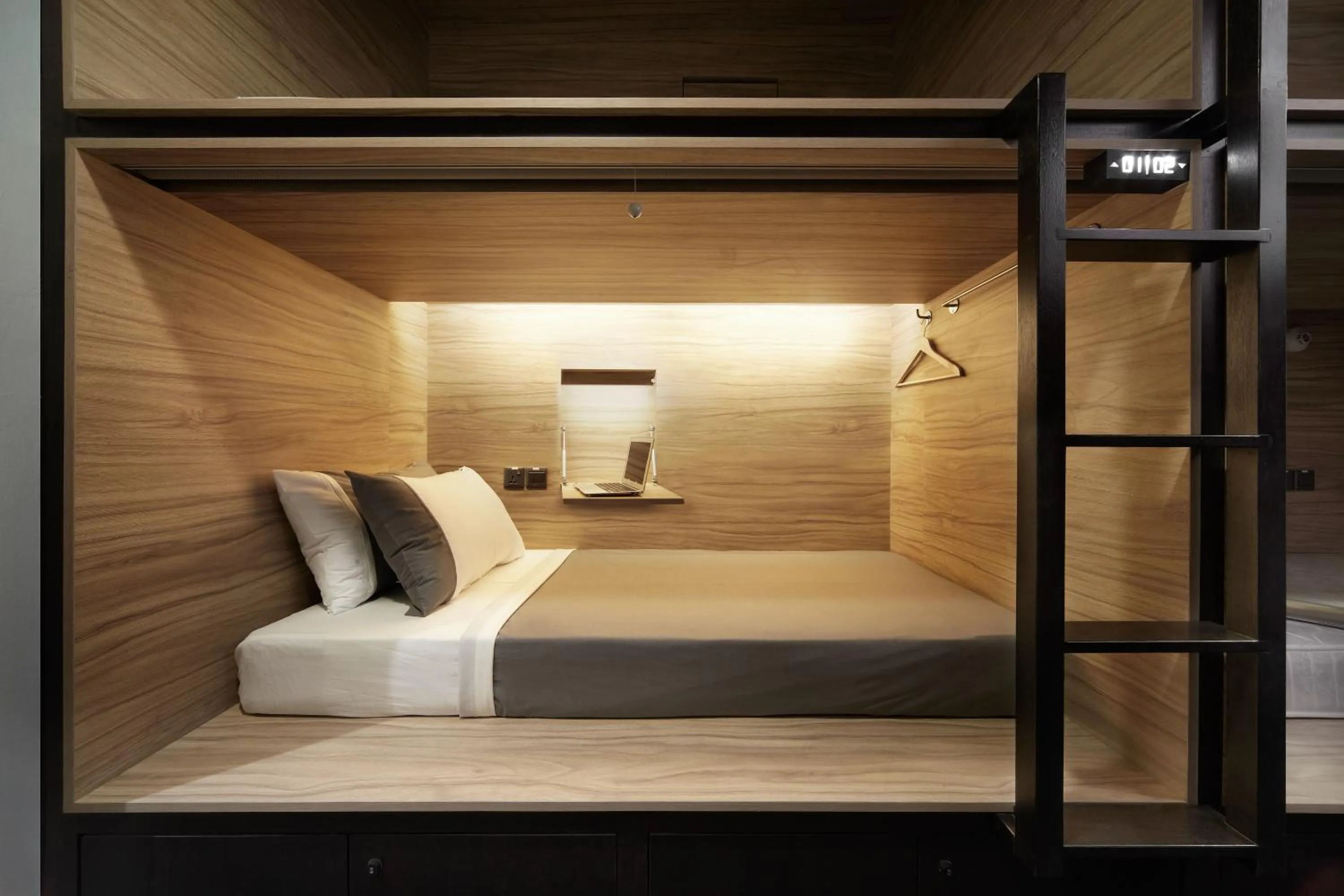 Bed in The Pod at Beach Road Boutique Capsule Hotel