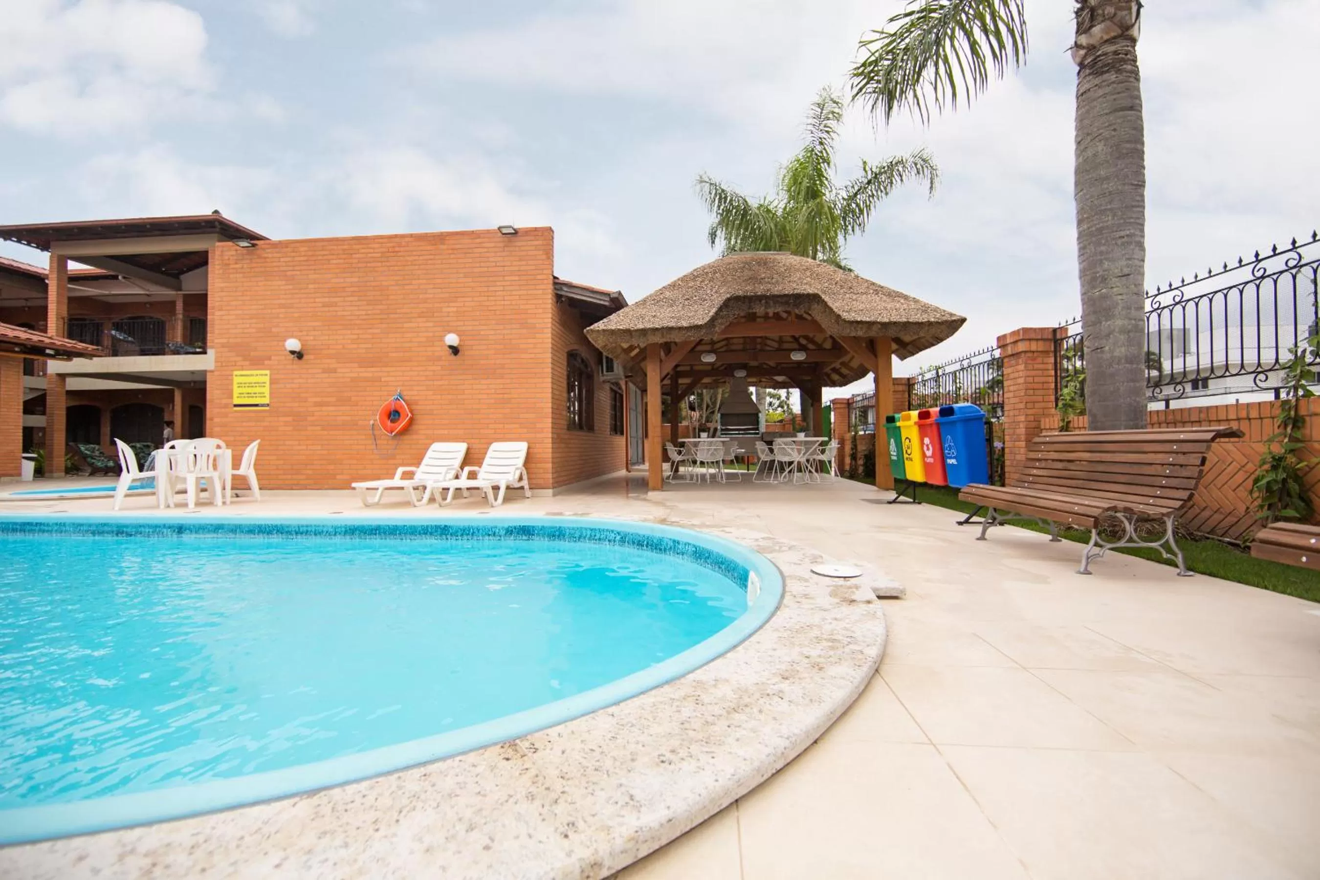 BBQ facilities in Elite Hotel