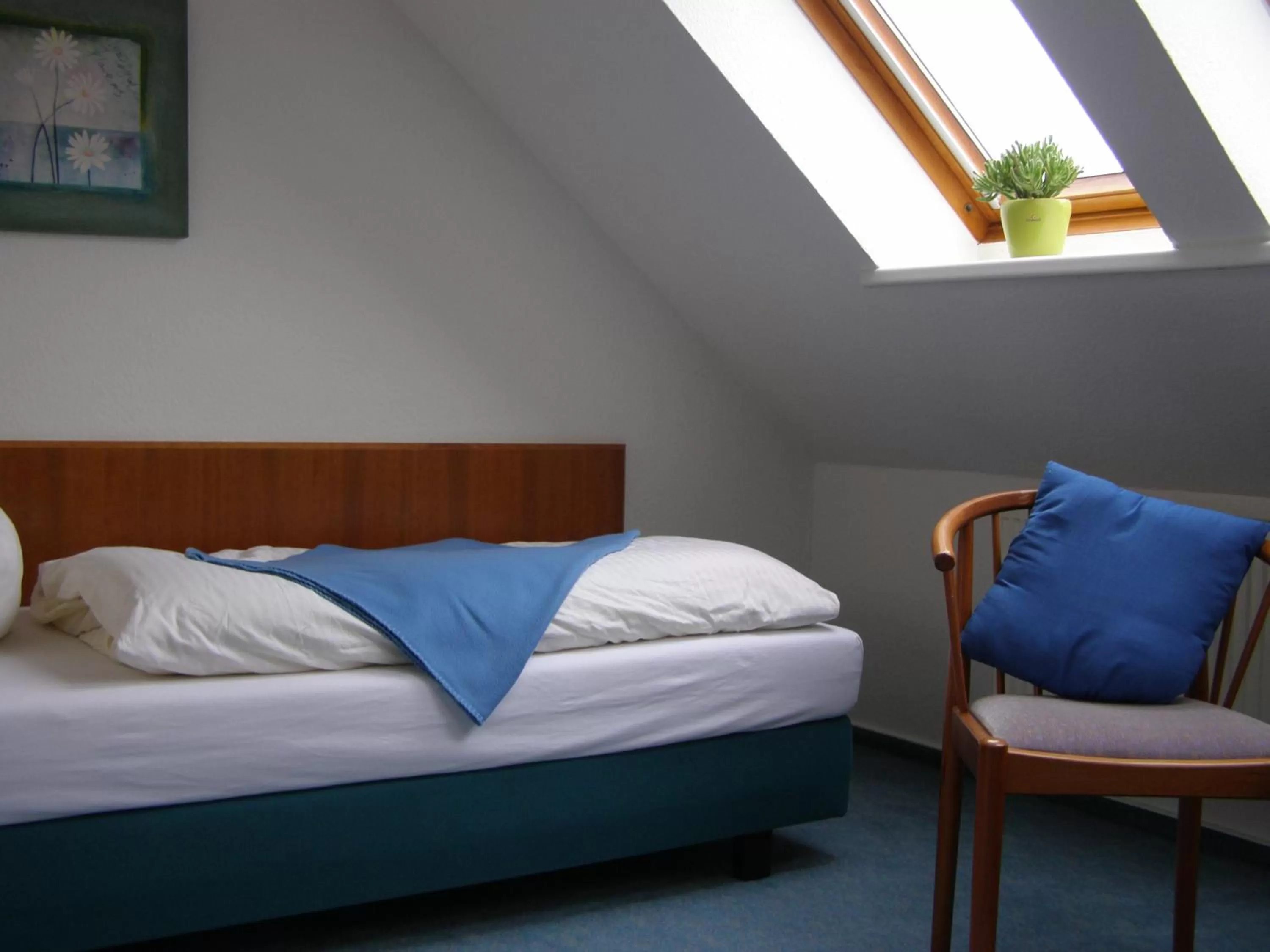 Bed in Hotel Fährhaus Niederkleveez