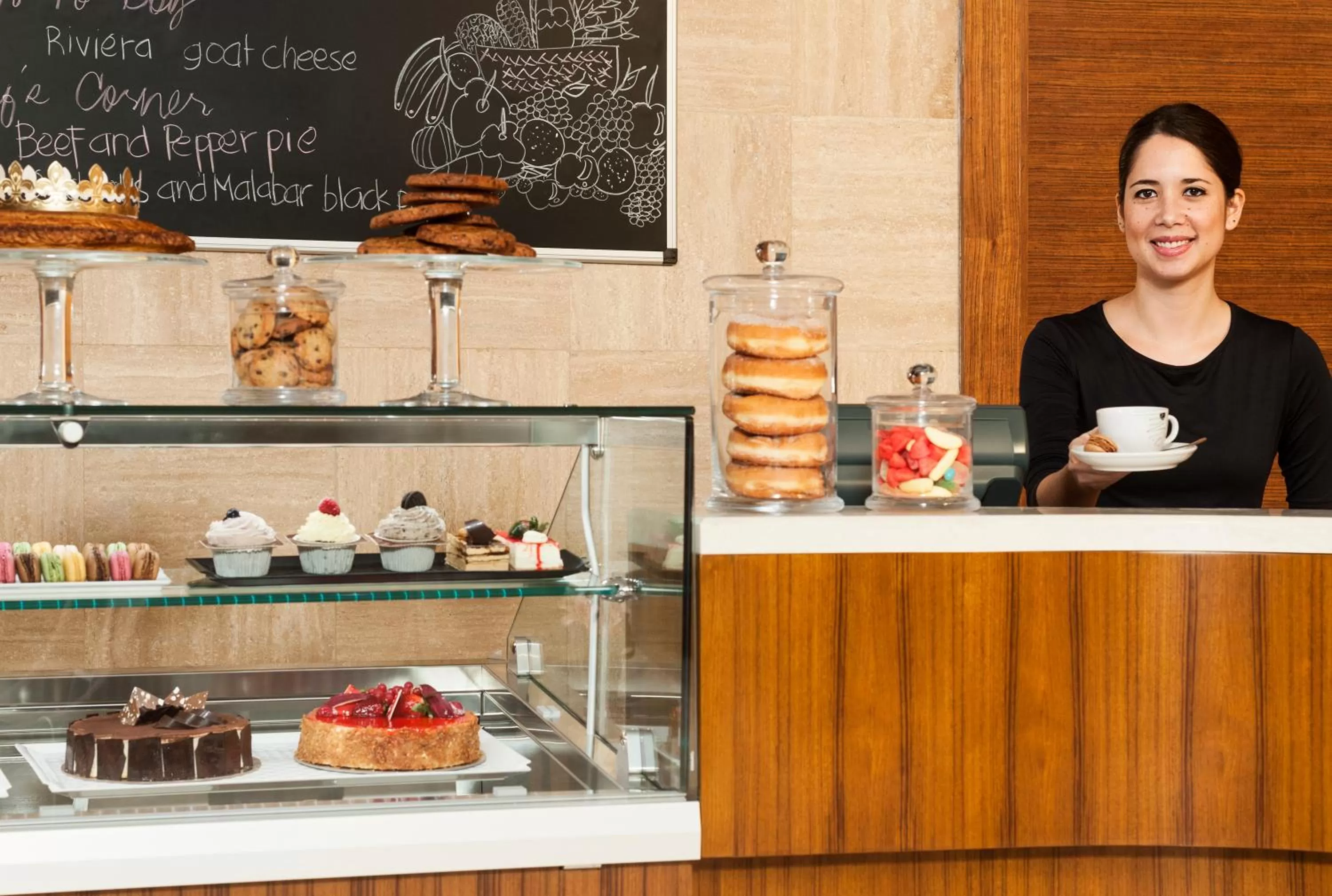 Restaurant/places to eat in Carlton Downtown Hotel