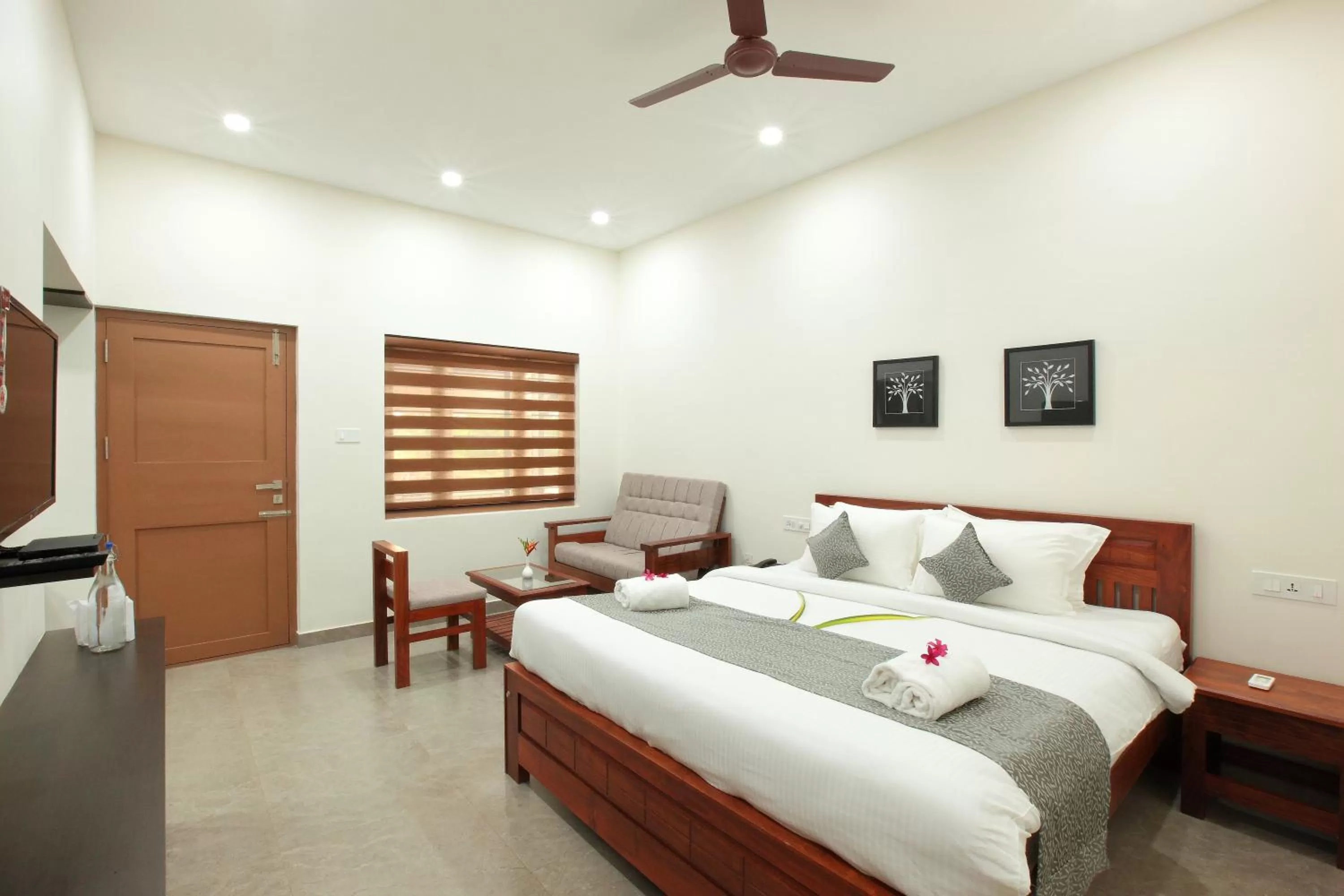 Bed in GREEN PLANET HOTEL