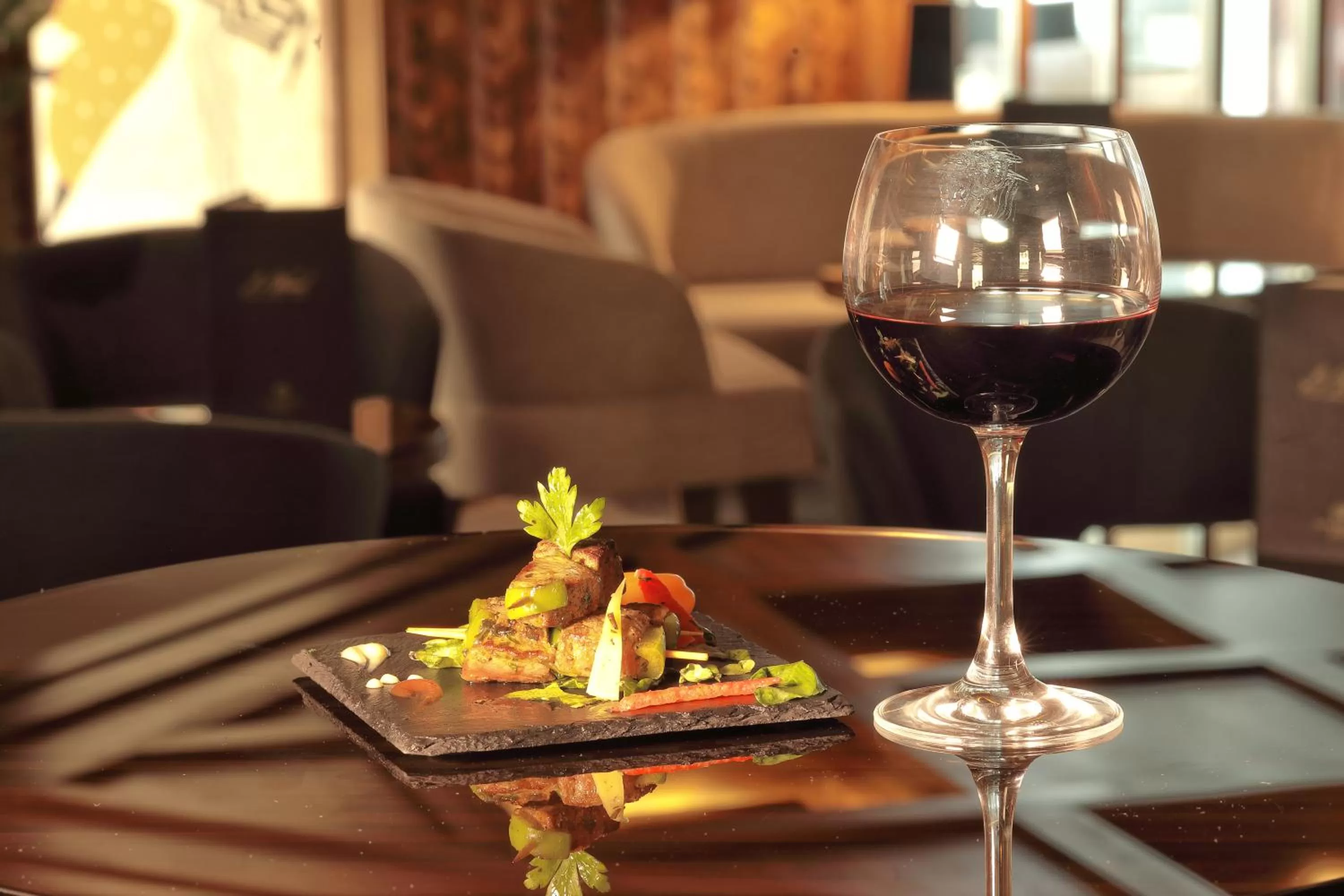 Food and drinks in Le Palace d'Anfa