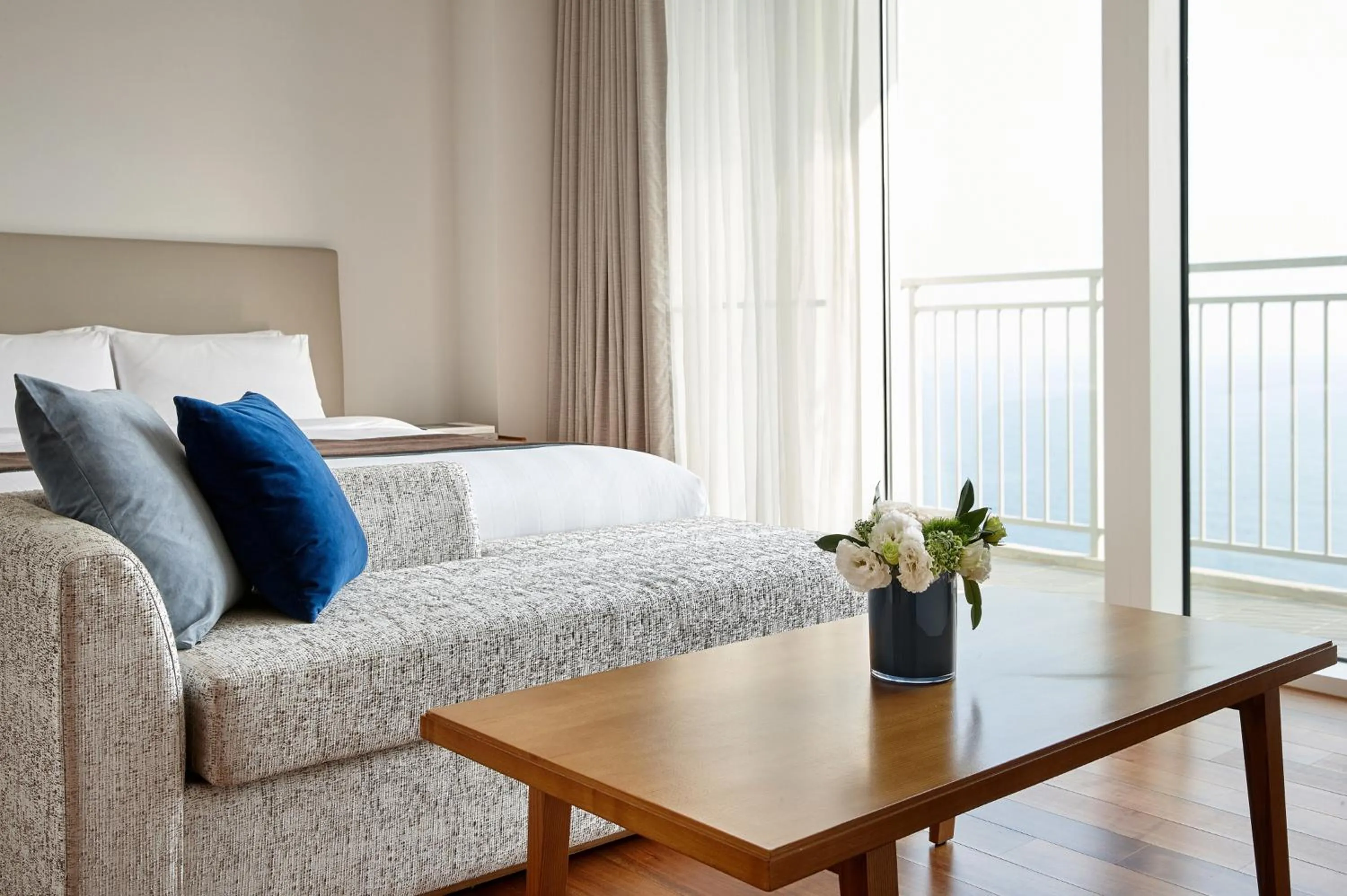 Bed in Lotte Resort Sokcho