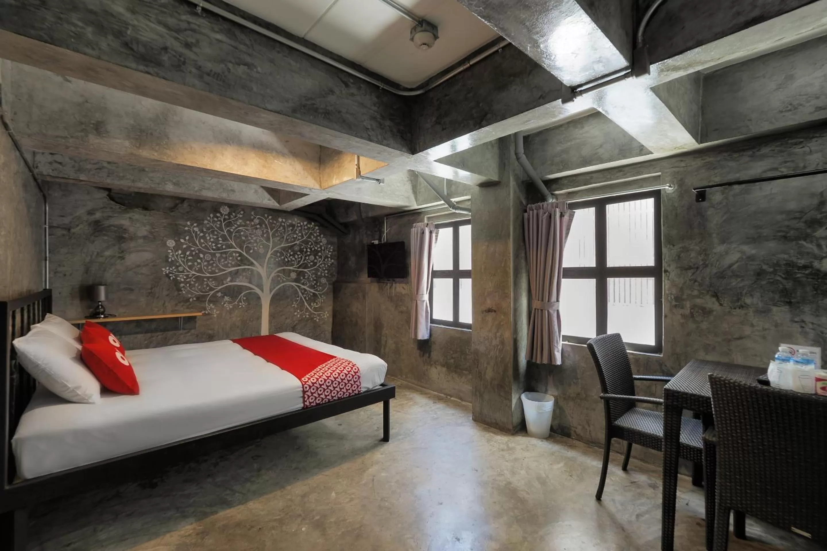 Bedroom in Super OYO 75332 Vm1 Hostel