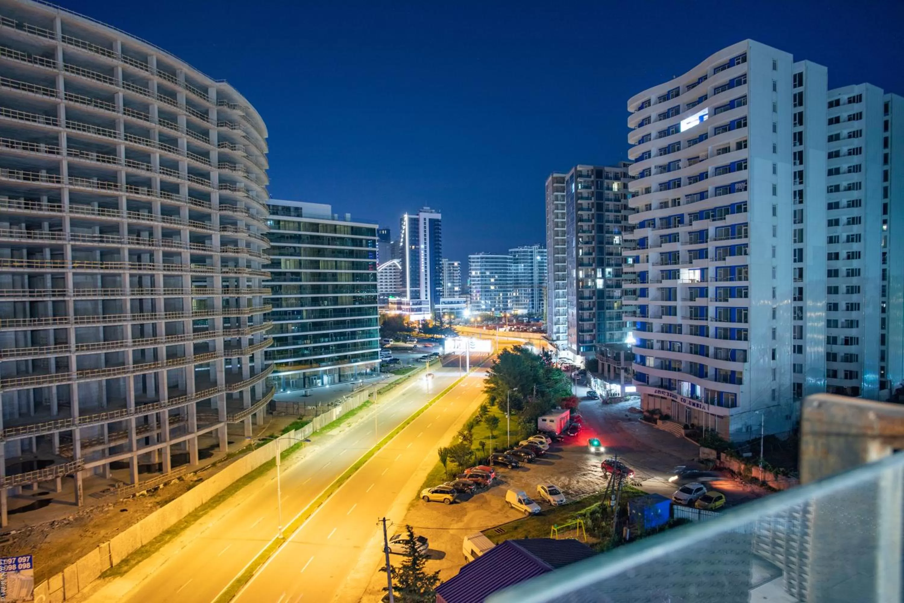 City view in Boulevardside