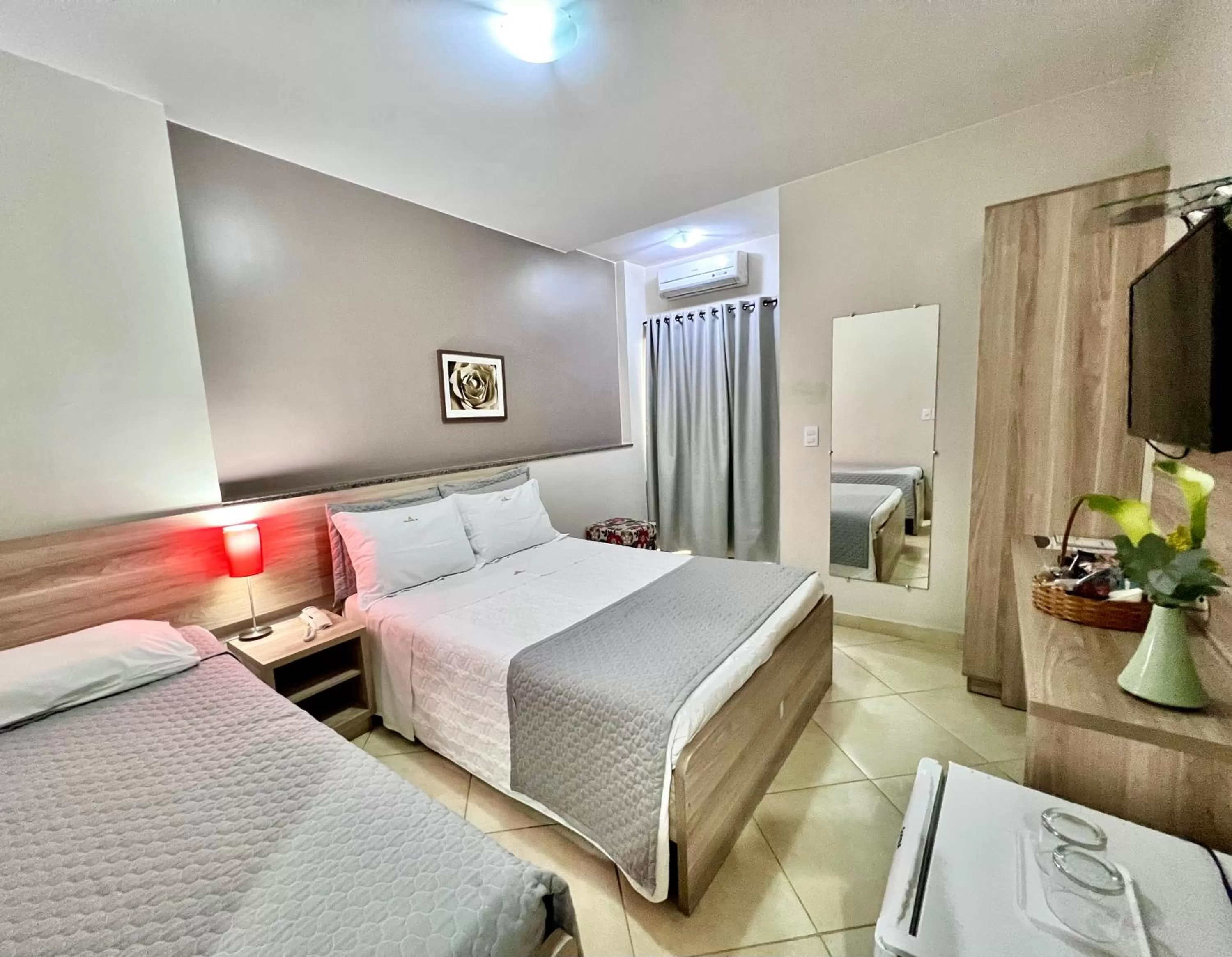 Bed in Hotel Golden JK