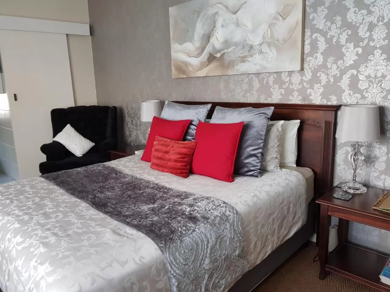 Bed in Umuzi Guest House