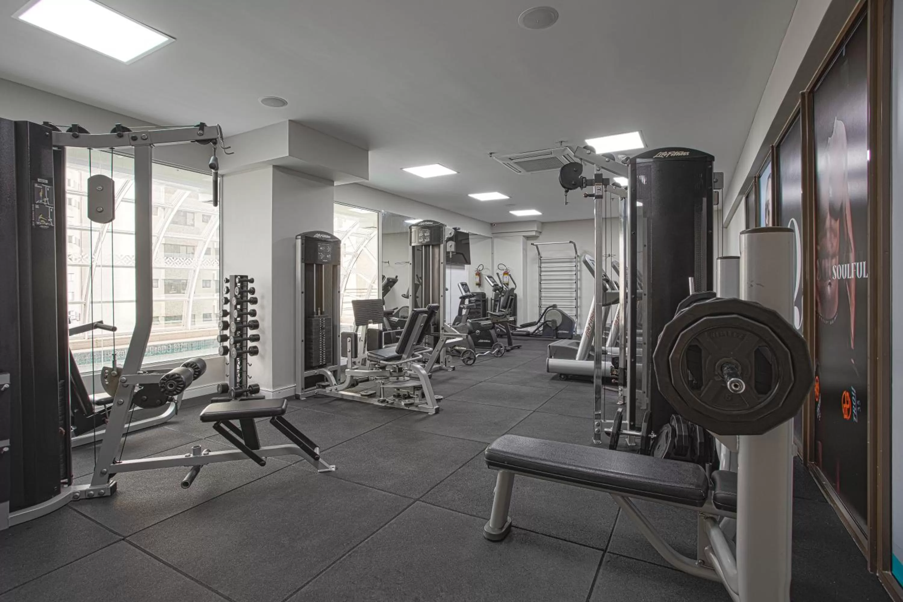 Fitness centre/facilities in QOYA Hotel Curitiba, Curio Collection by Hilton