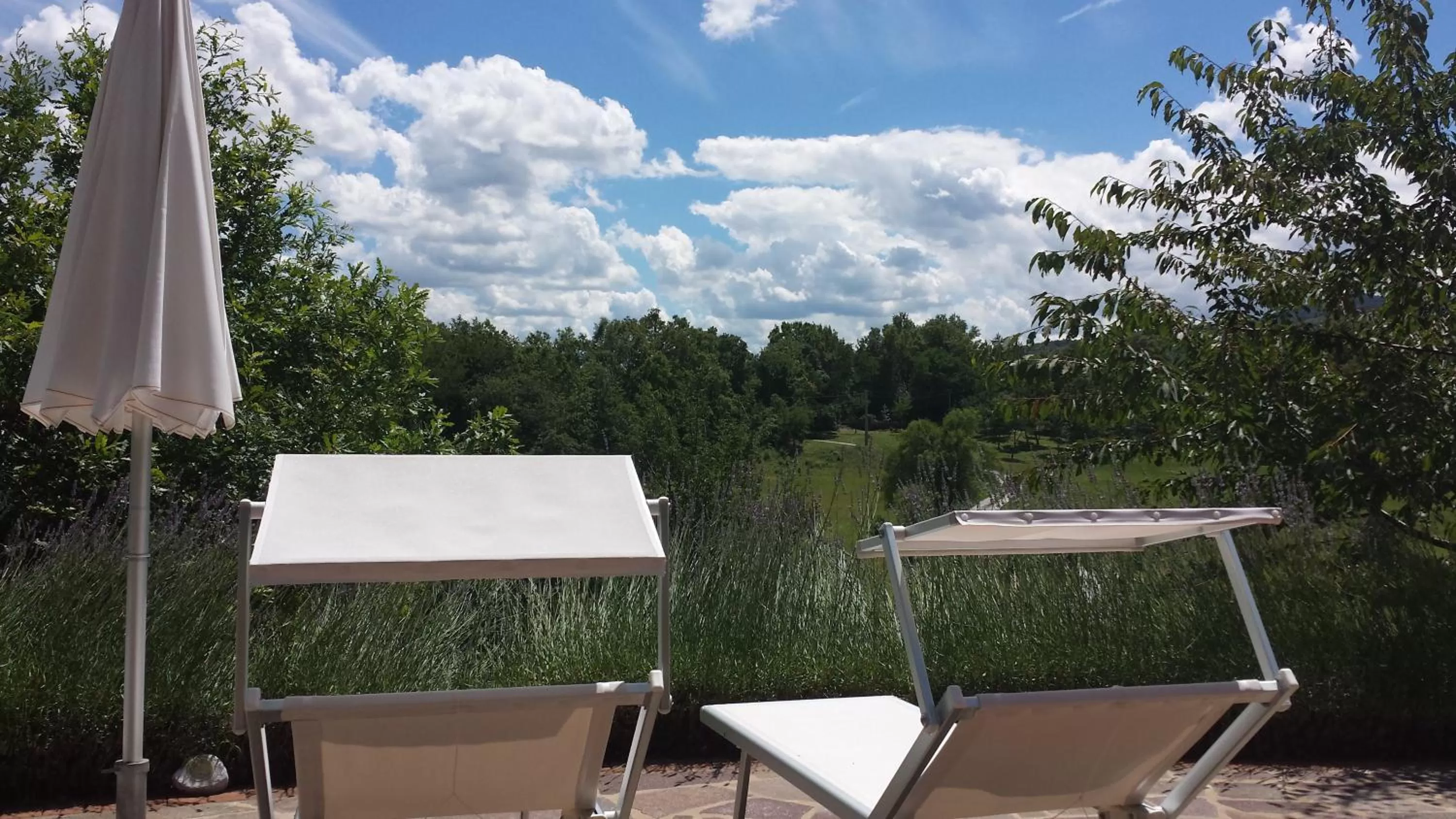 Swimming pool in B&B La Valle