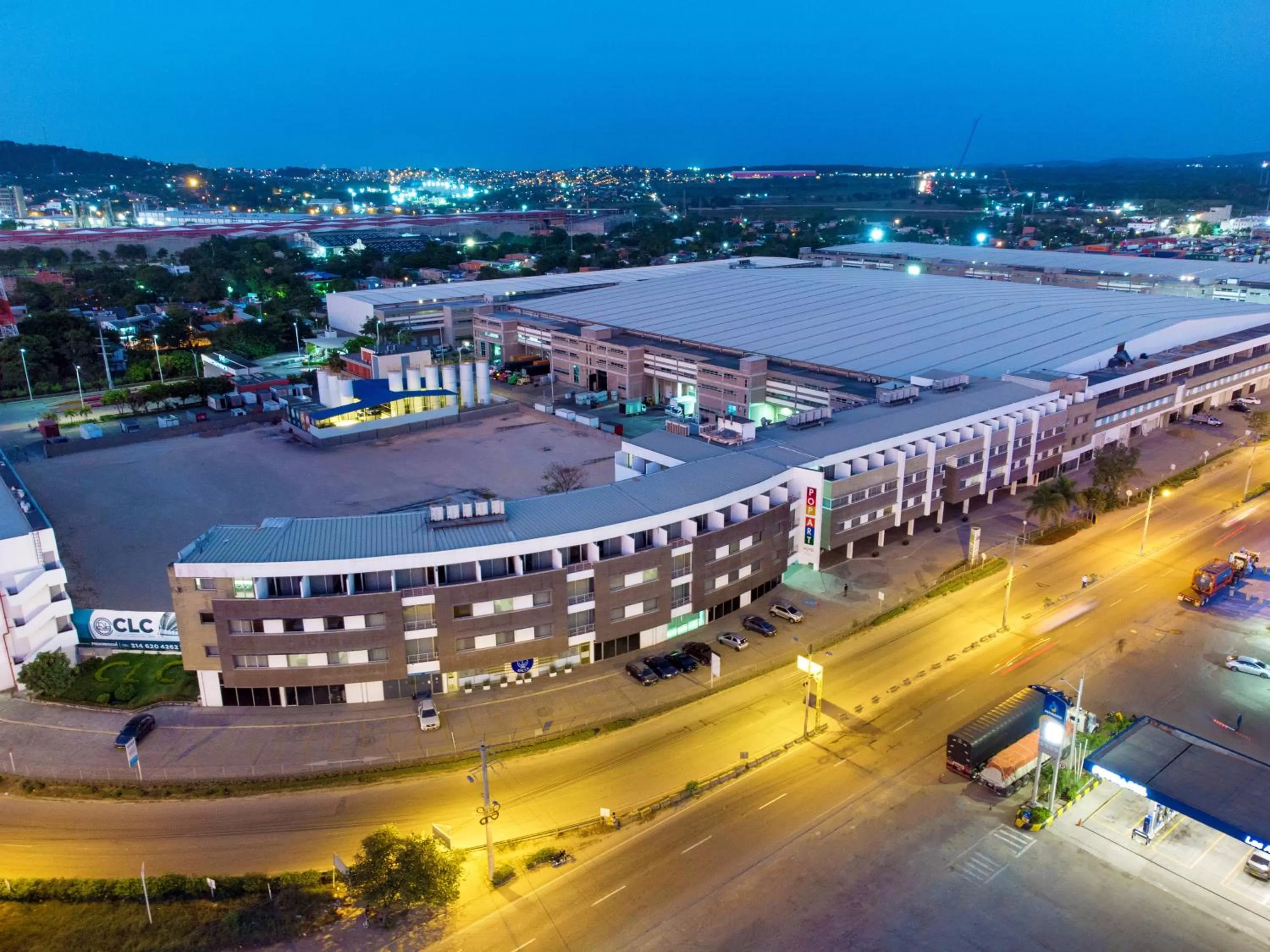 Facade/entrance in Pop Art Hotel CLC Puerto Mamonal Cartagena