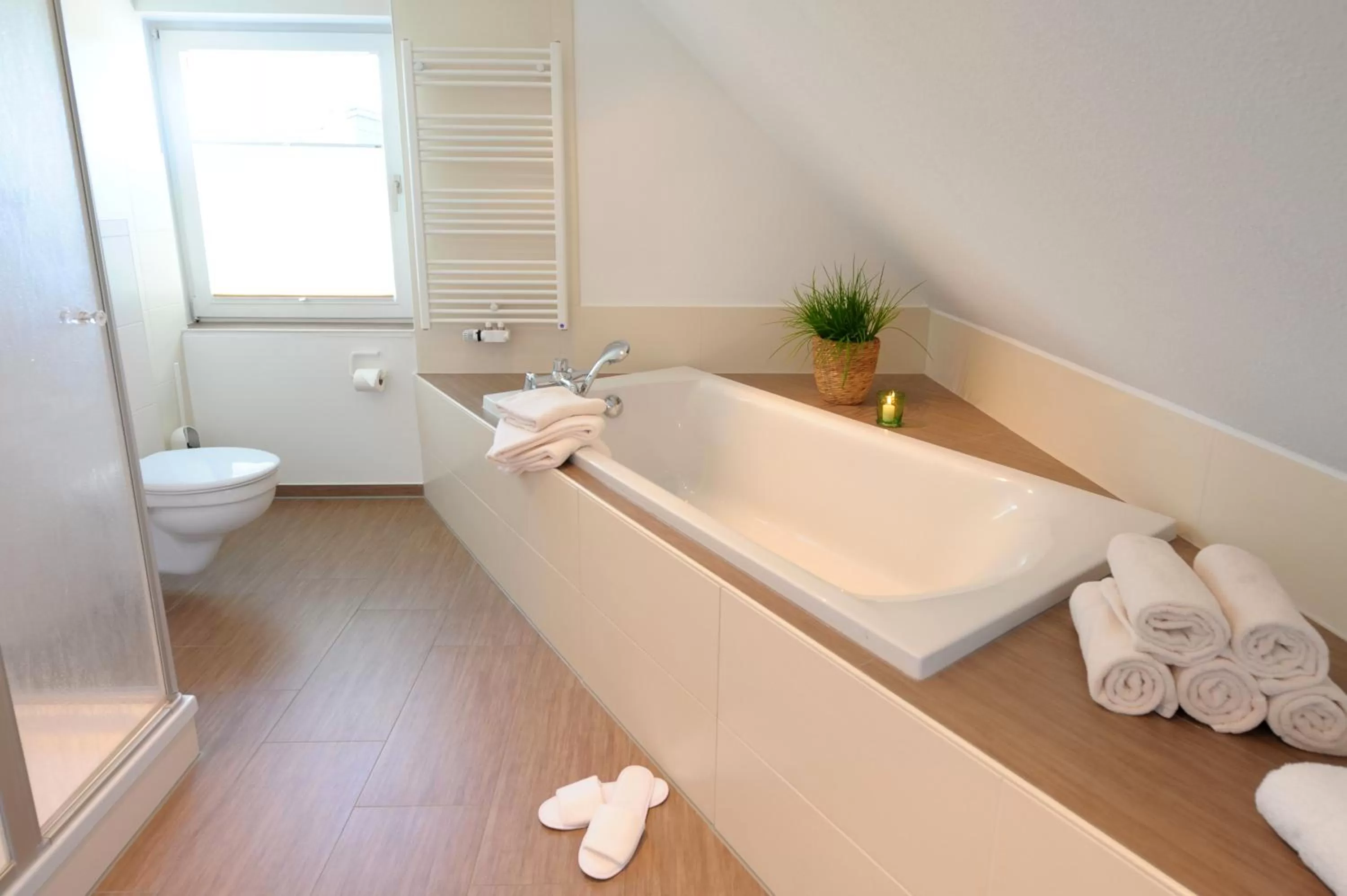 Bathroom in Burgdorfs Hotel & Restaurant