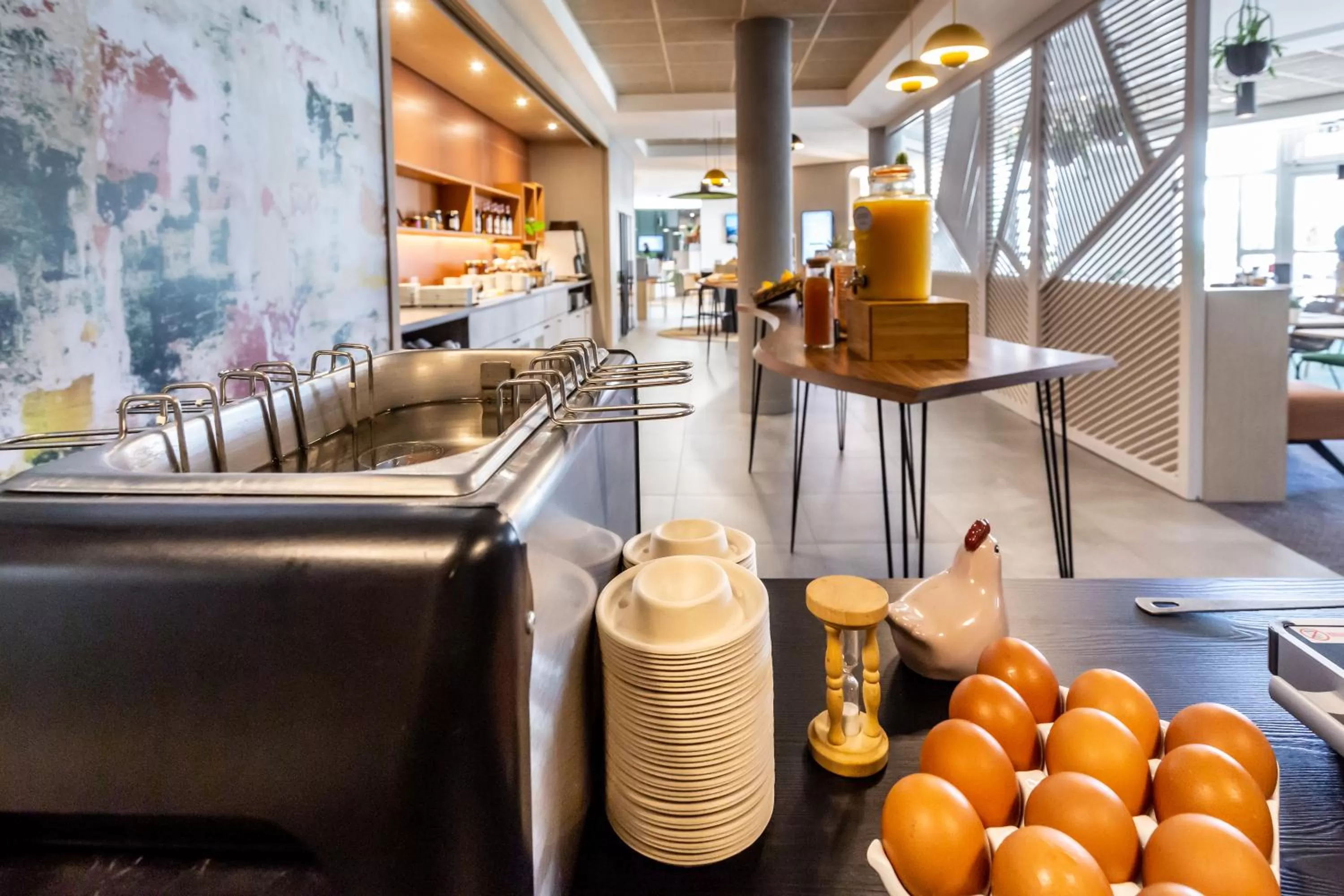 Breakfast in Novotel Bourges