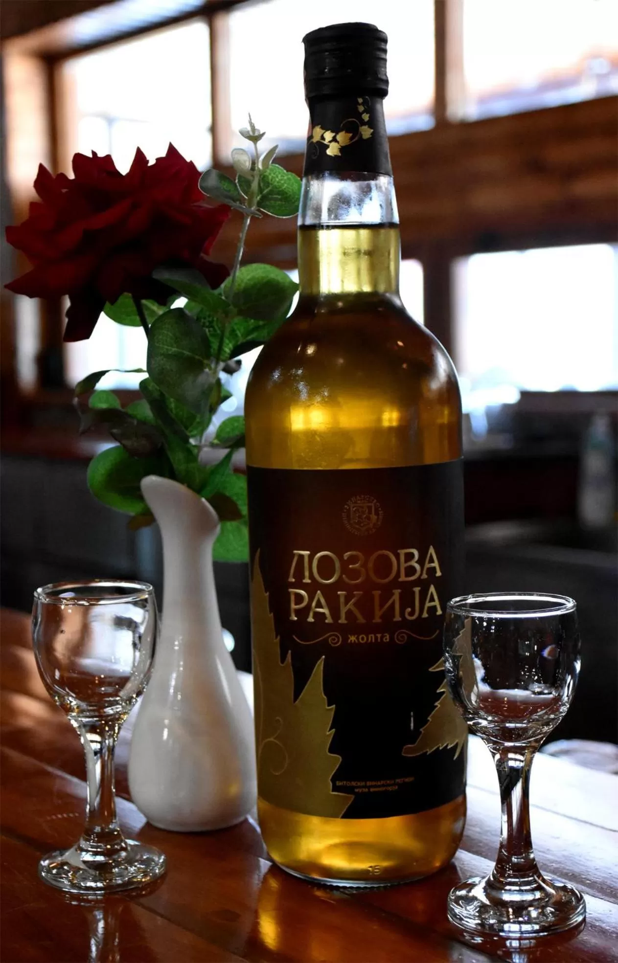 Restaurant/places to eat, Drinks in Hotel and winery LOZAR