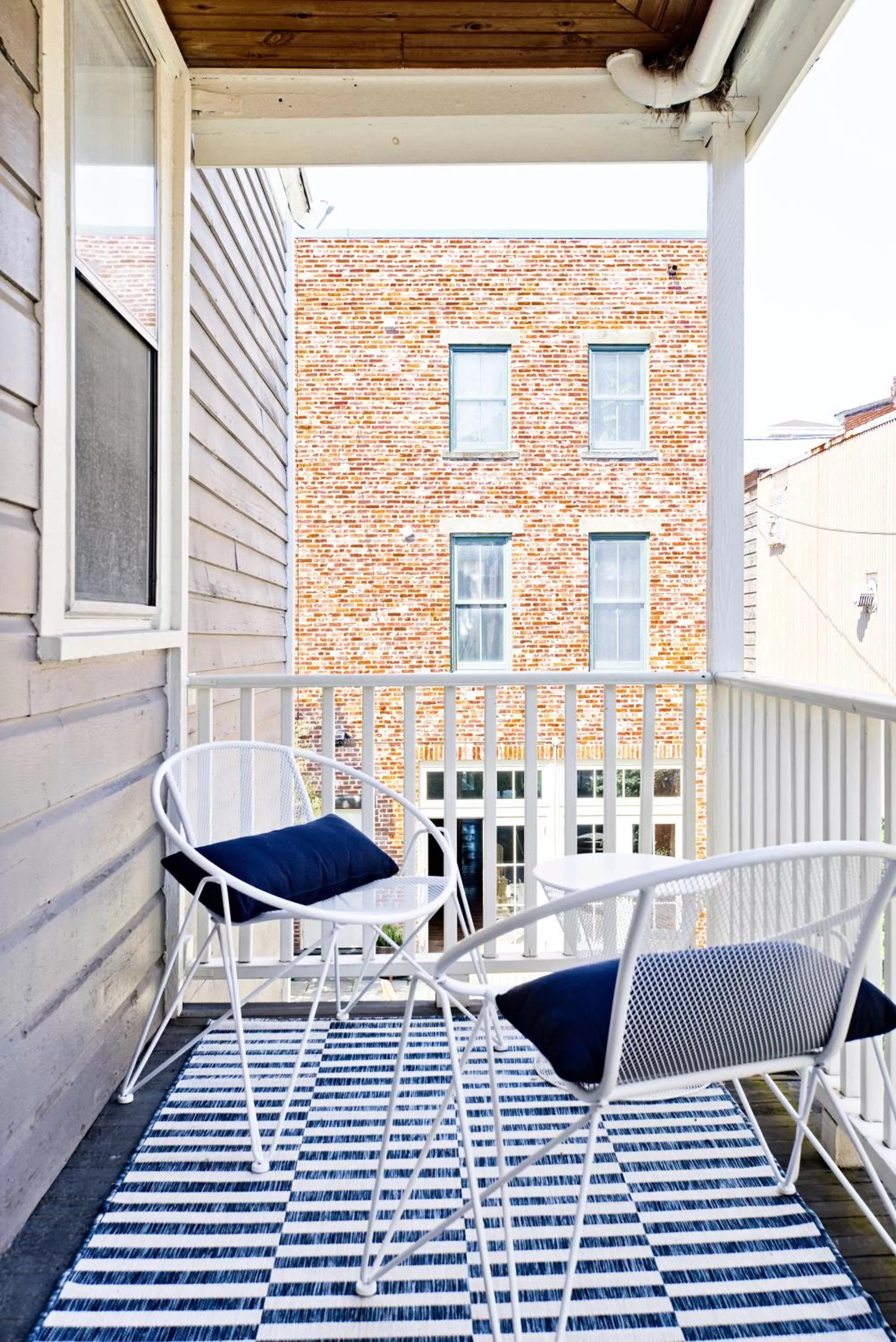 Balcony/Terrace in Nautical Nest Hudson