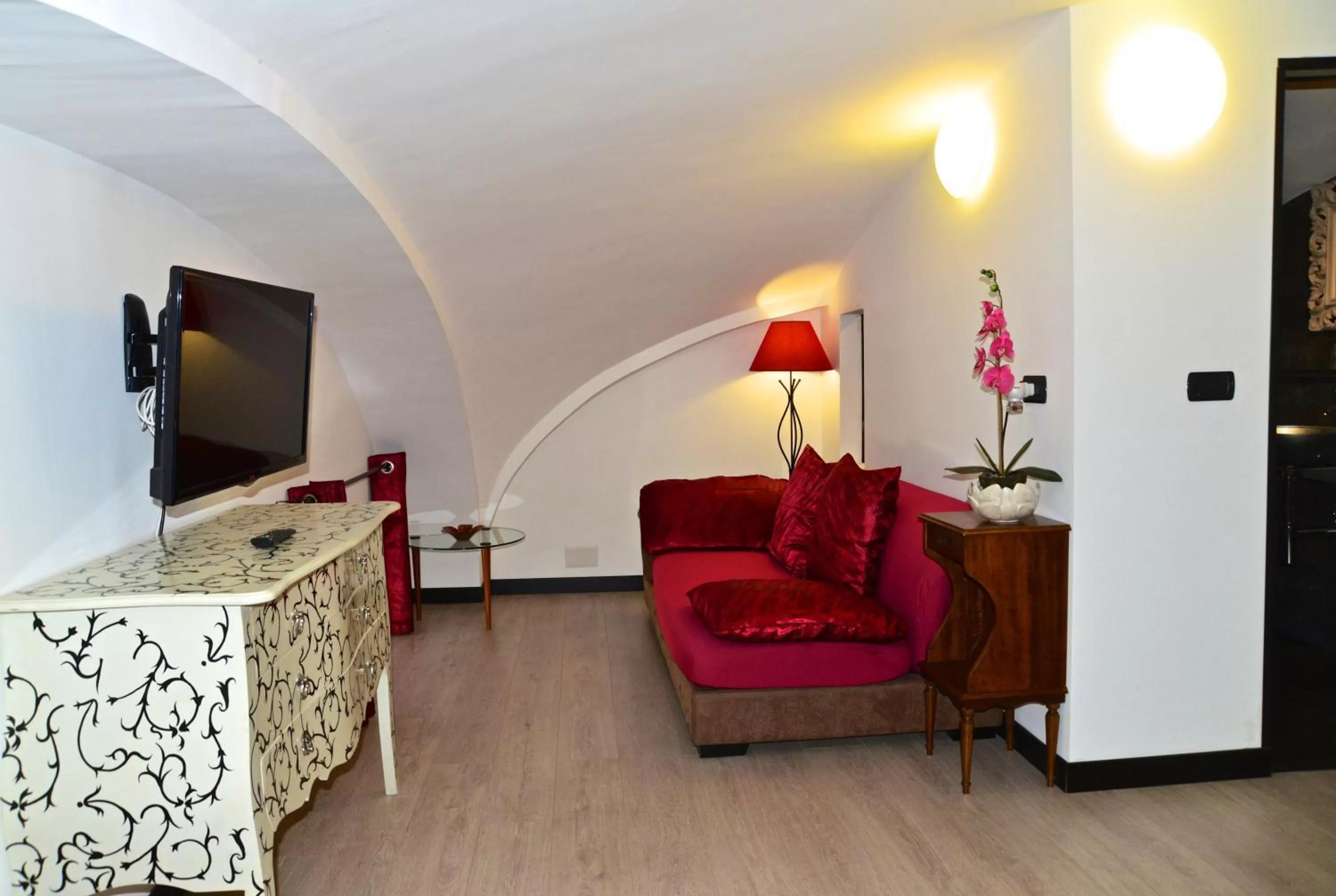 Bedroom, Seating Area in B&B Torre Porta Marina