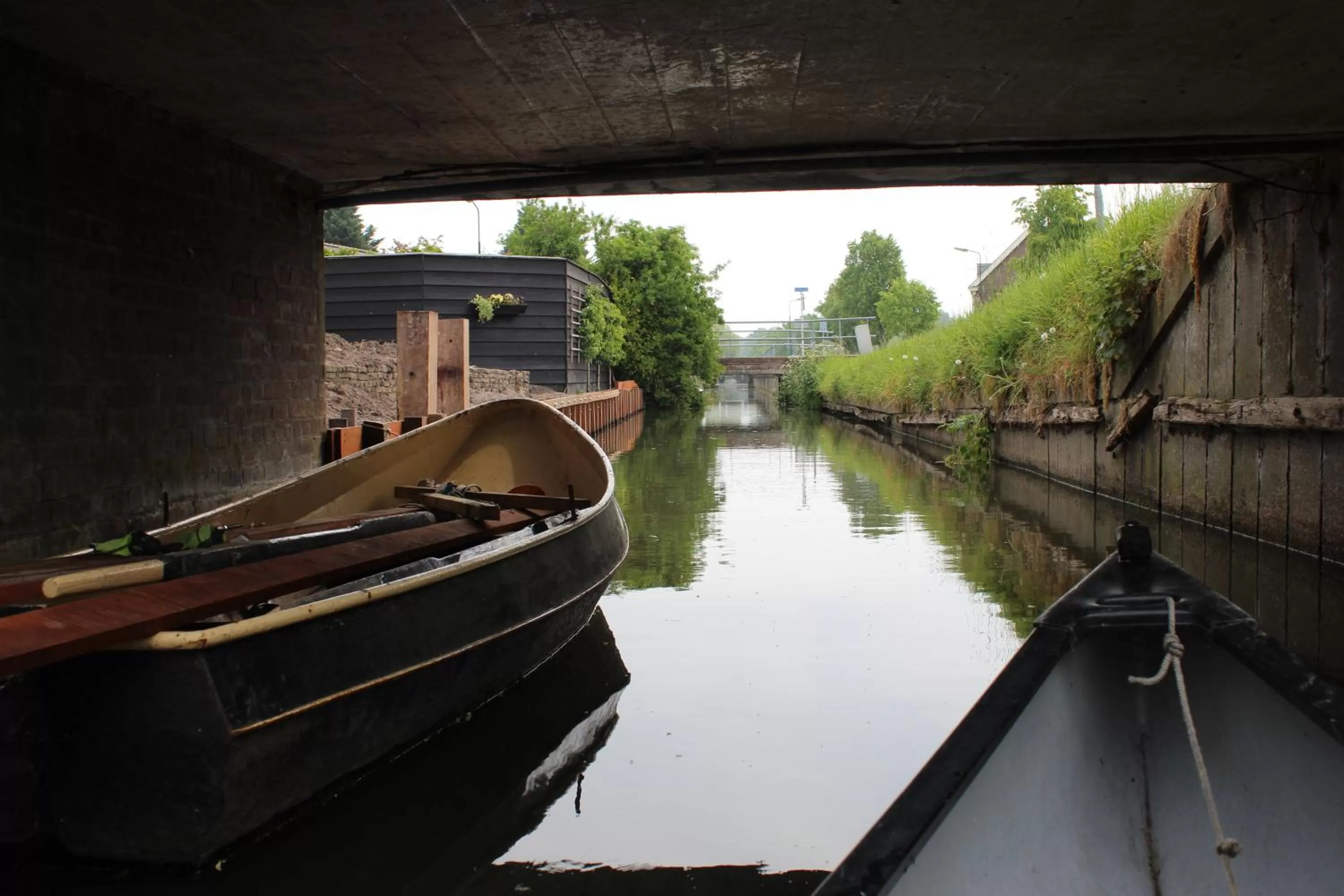 Canoeing in De Bloesem
